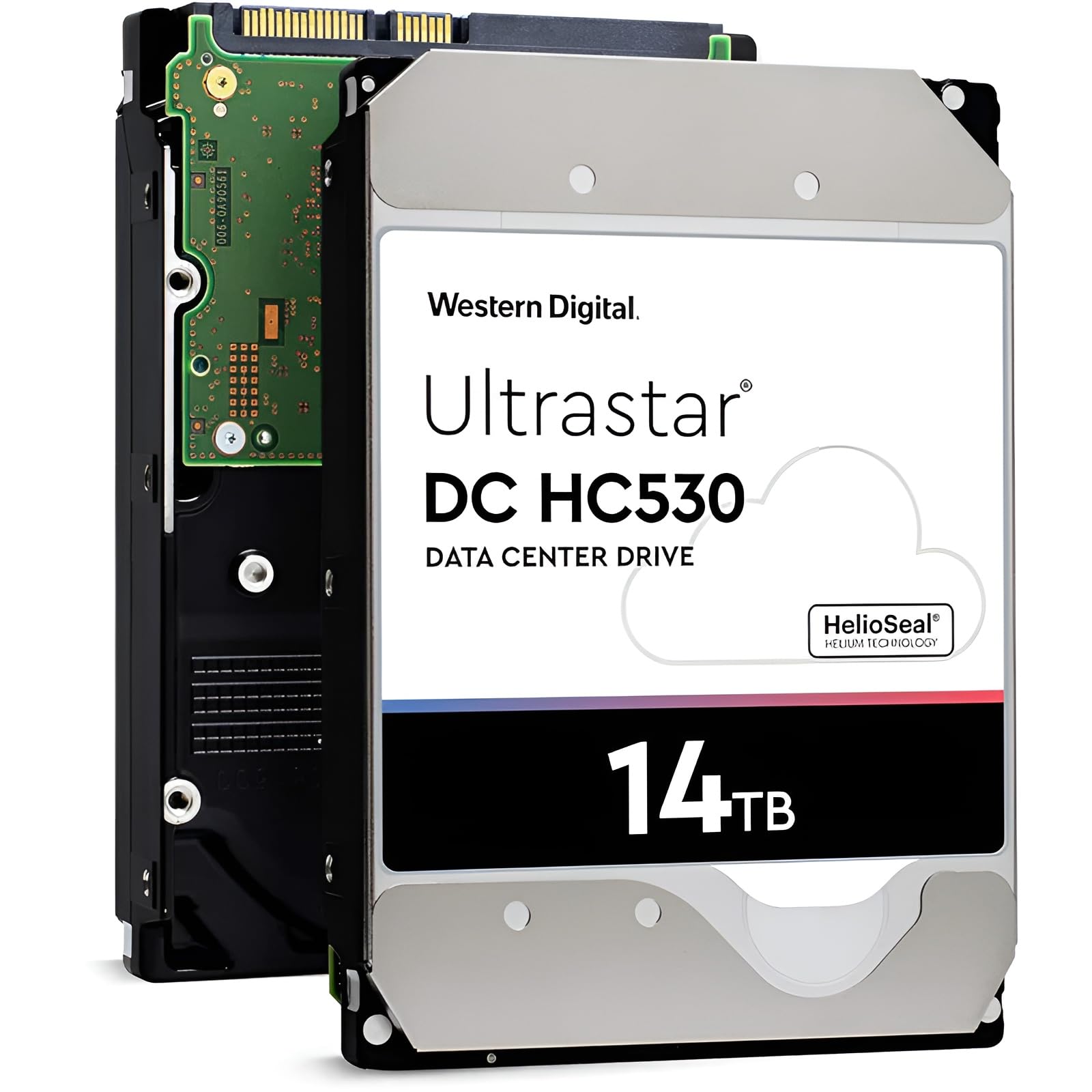 Western Digital Ultrastar DC HC530 WUH721414ALE601 14TB 7 2K RPM SATA 6Gb s 3 5in Hard Drive