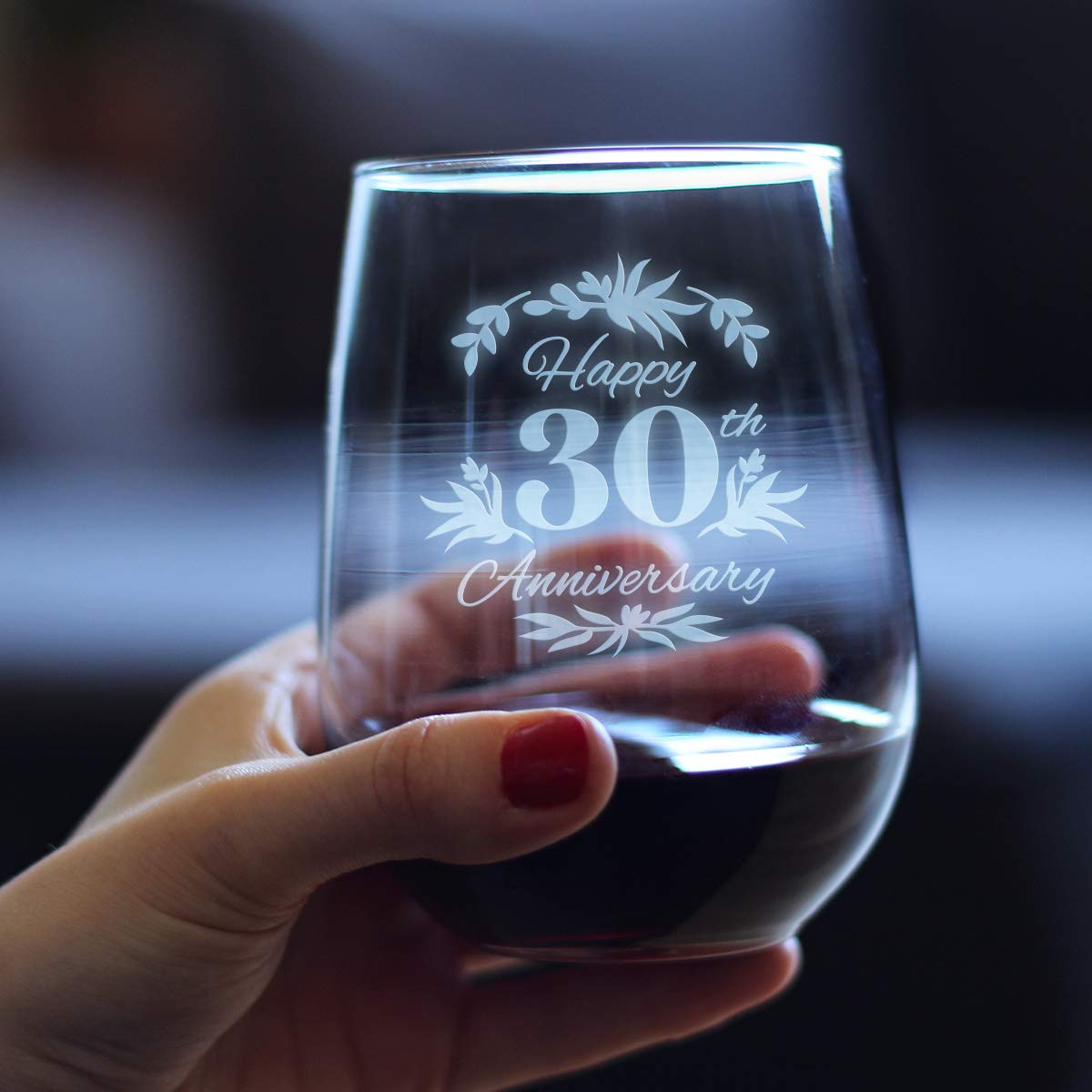 personalised wine glasses bulk Branded Santa Fe Wine Glass