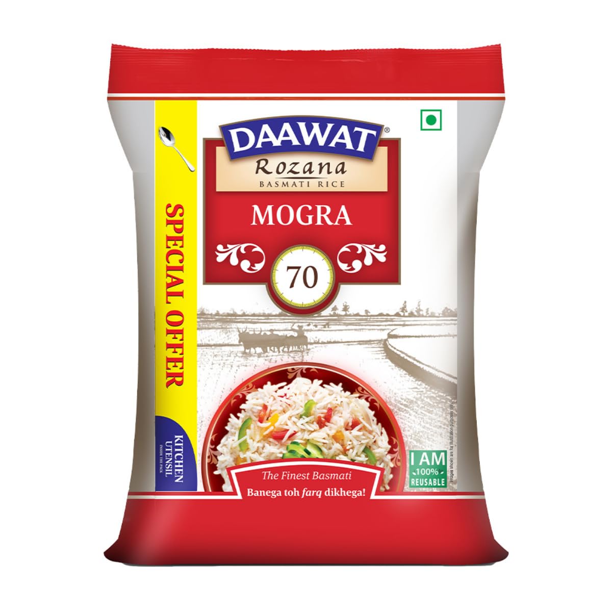 Rozana Mogra Rice, 5kg
