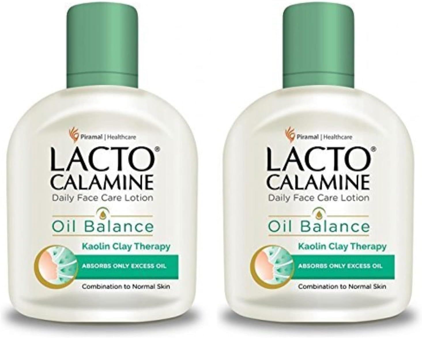 Face Moisturizing Lotion for Normal to Combination Skin | Excess Oil Absorbing & Pore Refining Moisturizer | Mattifying & Non Greasy | 4.06 Fl Oz/120ml (Pack of 2)