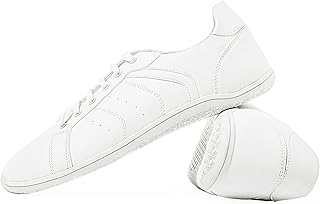 Original Path Barefoot Shoes White Sneaker Men's Women's | Brisbane Designed | Classic Style | Zero Drop | Wide Toe Box | ...