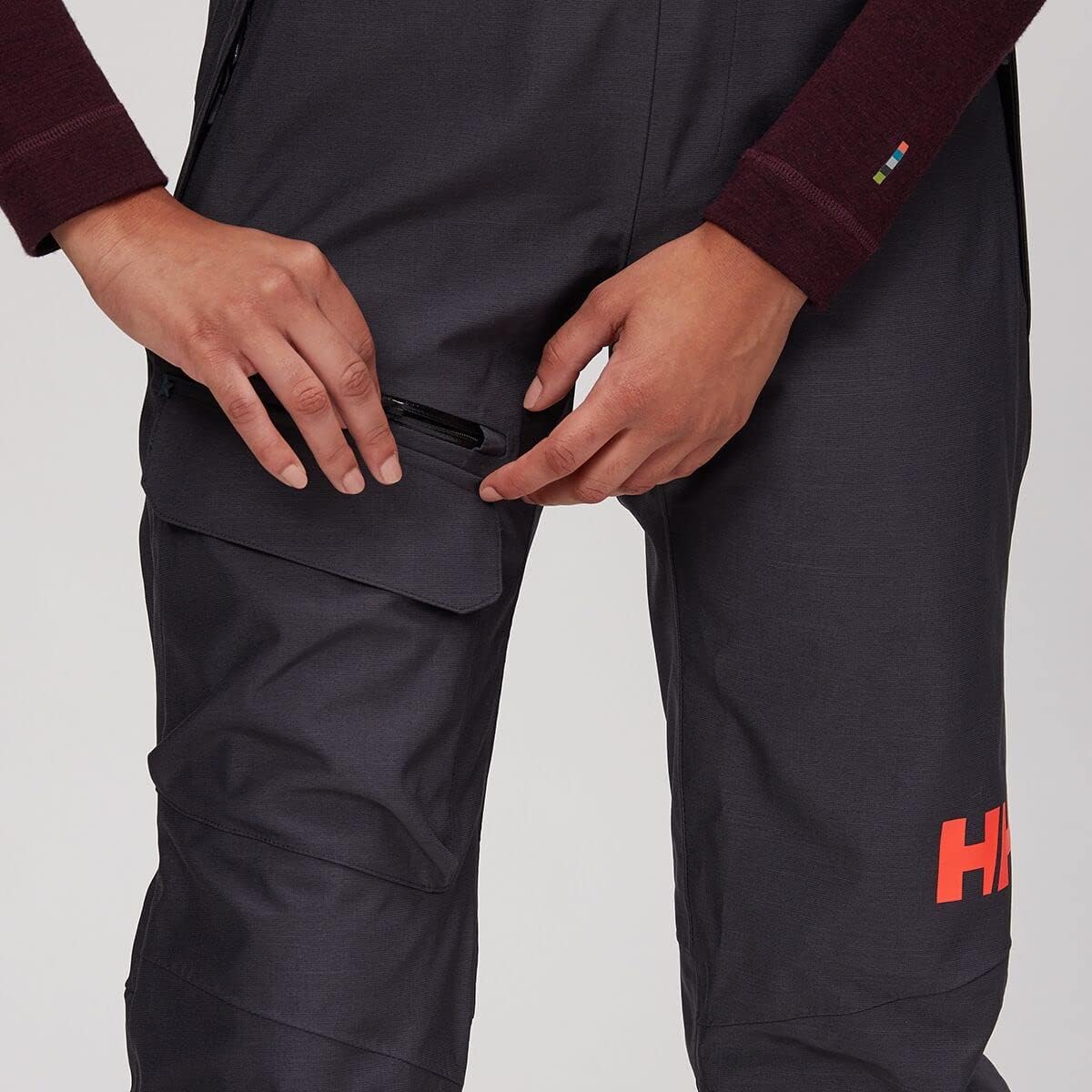 Promo Discount Up To 70% Off Helly-Hansen Womens Powderqueen Waterproof Bib Ski Pant, 983 Slate, X-Large