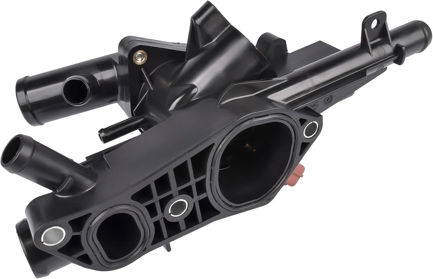 GELUOXI Engine Coolant Thermostat Housing Replacement for Hyundai Sonata Santa Fe Sport Tucson Kia Optima 2010-2016 25600-2G500
