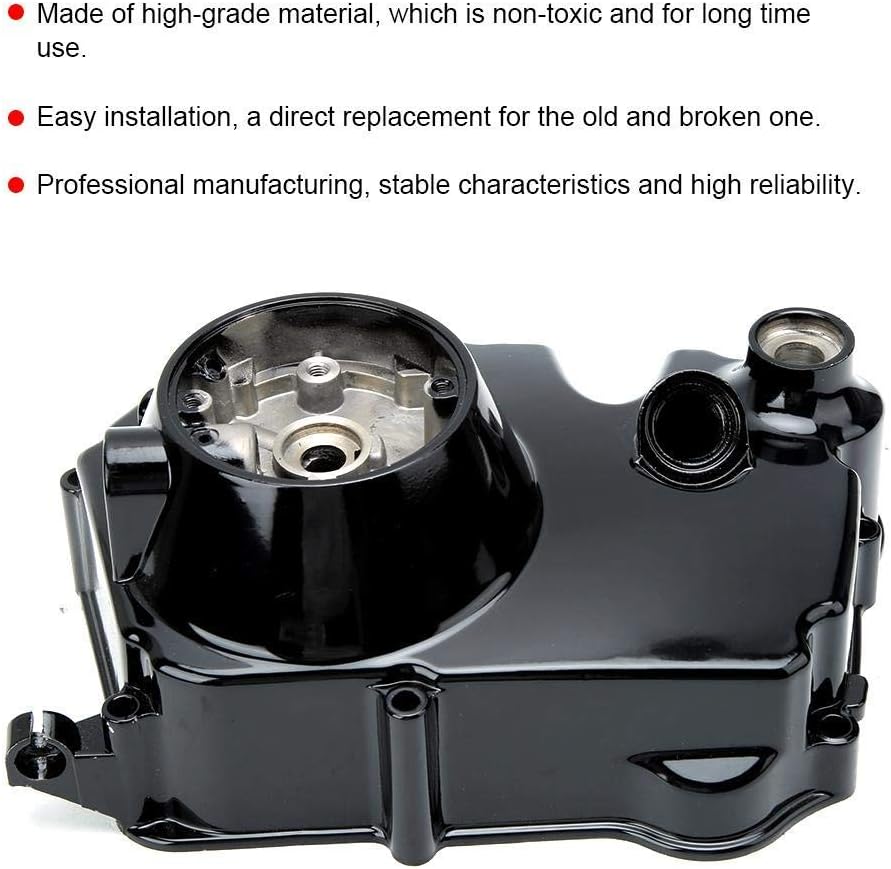 Right Side Engine Motor Case Cover for ATV, Manual Clutch Engine Motor Casing, Durable Replacement Accessory