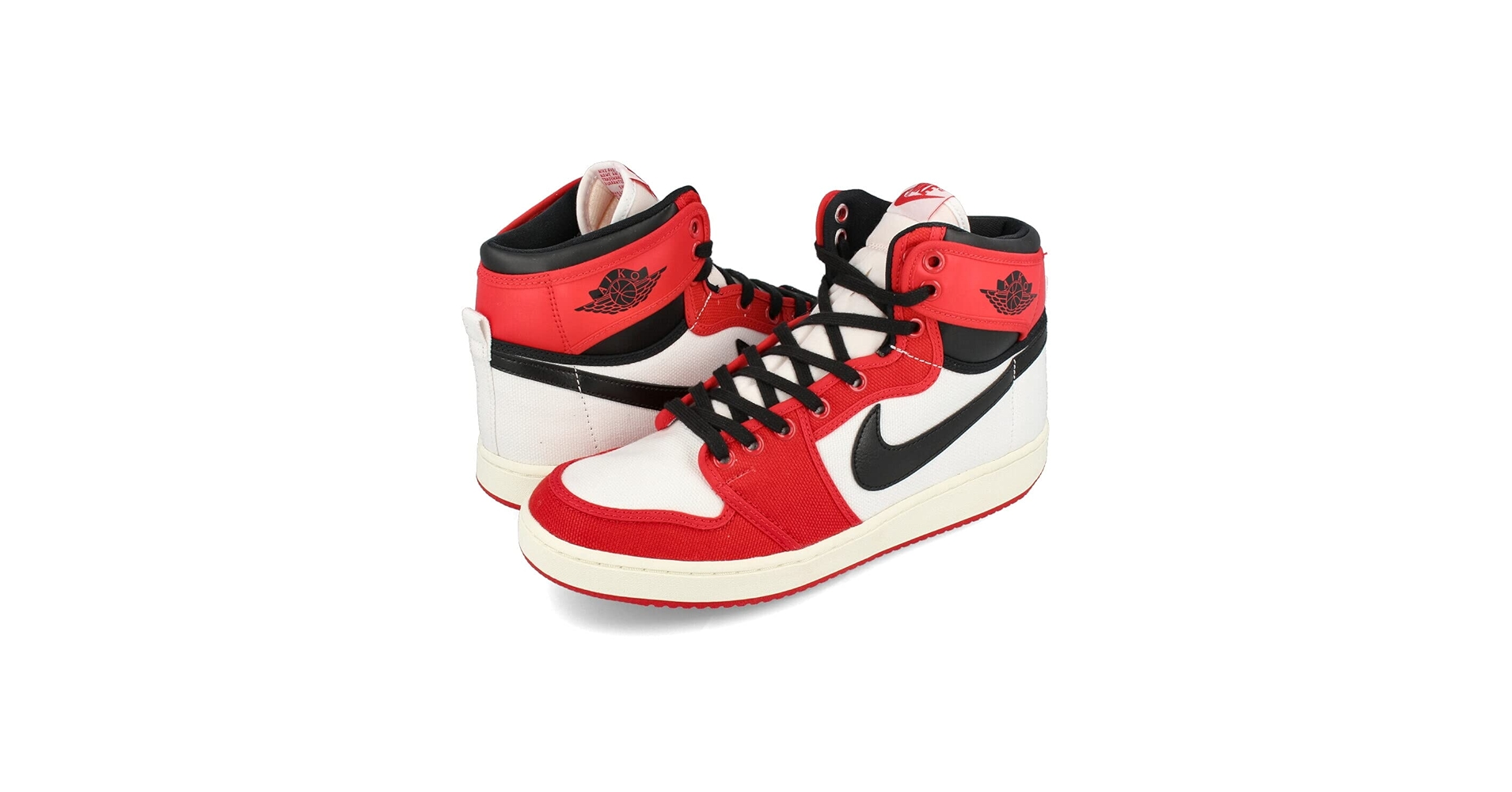 Amazon | [ナイキ] AIR JORDAN 1 KO WHITE/RED/BLACK メンズ