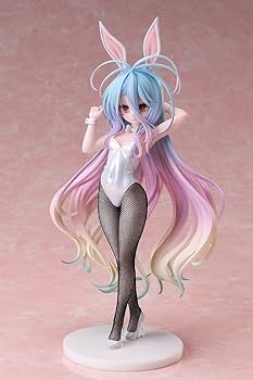 訳あり　ノーゲーム・ノーライフ 白 バニーVer. 1/4スケール フィギュア 白 バニーVer.