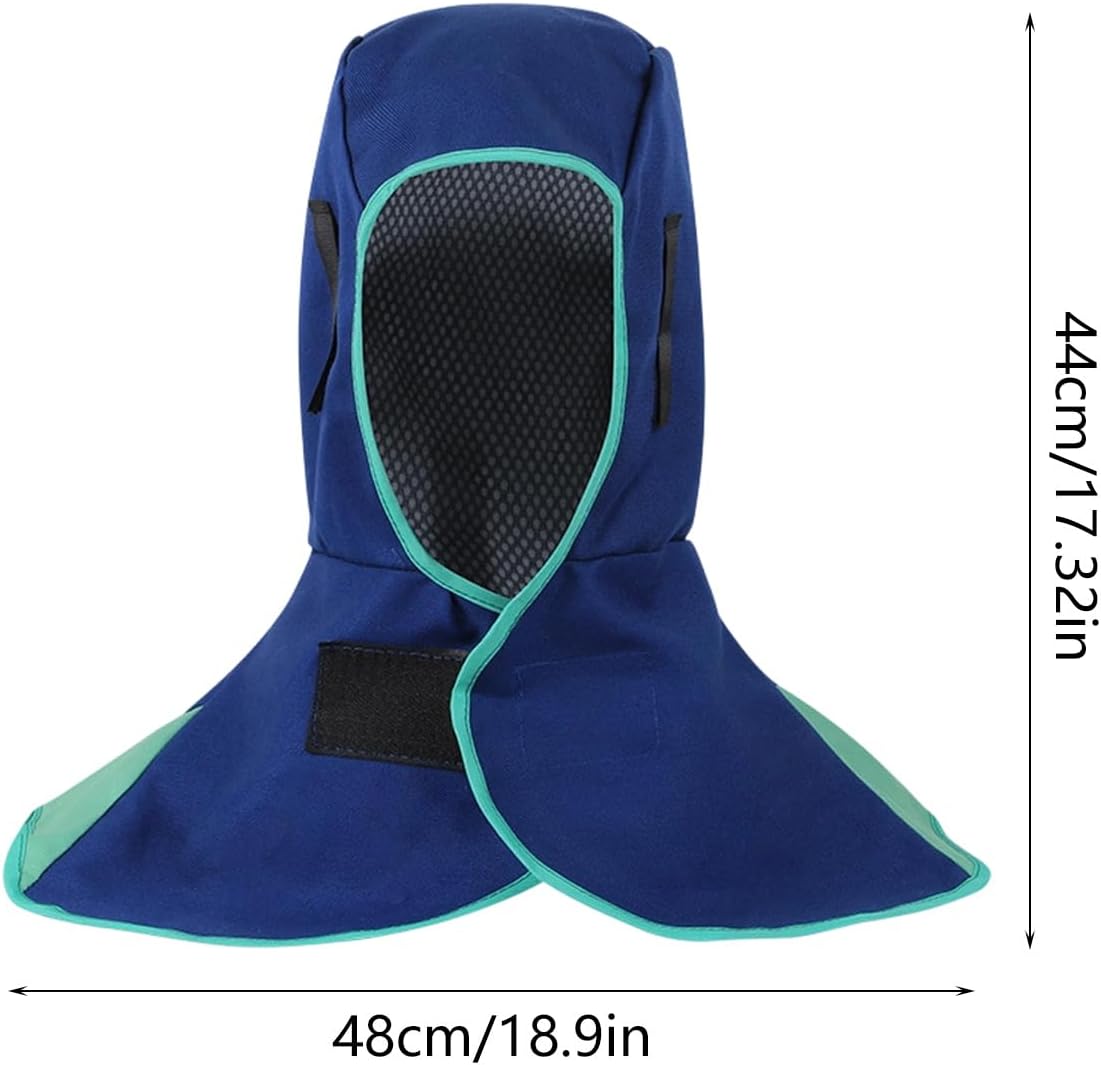 Flame Welding Head Cover with Neck Guard for Enhanced Flame Welding Head Cover with Neck Guard for Enhanced