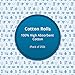 Dental Cotton Rolls - 100% High Absorbent Rolled Cotton for Mouth and Nose - #2 Medium 1.5