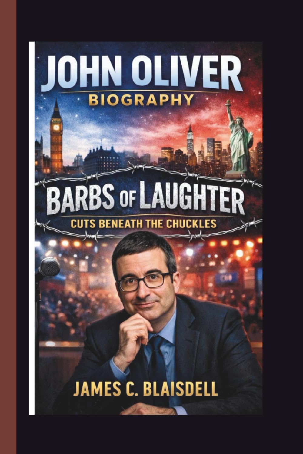 JOHN OLIVER: BARBS OF LAUGHTER CUTS BENEATH THE CHUCKLES