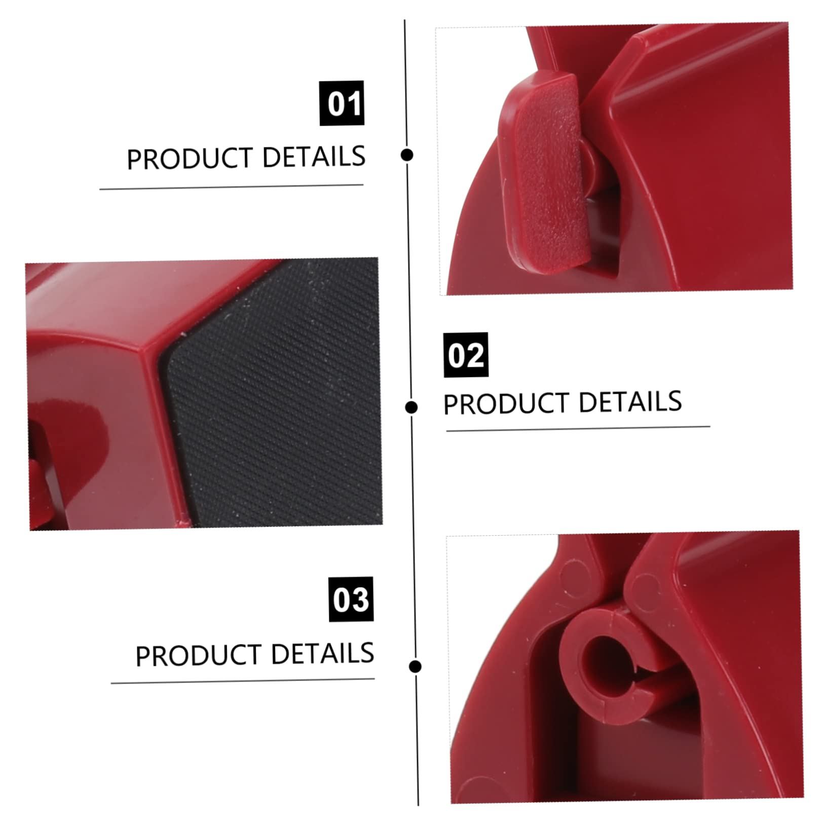 KOMBIUDA Toothpaste Squeezer Kit Rolling Tube Dispenser Toothpaste Holder for Bathroom Plastic Life Helper