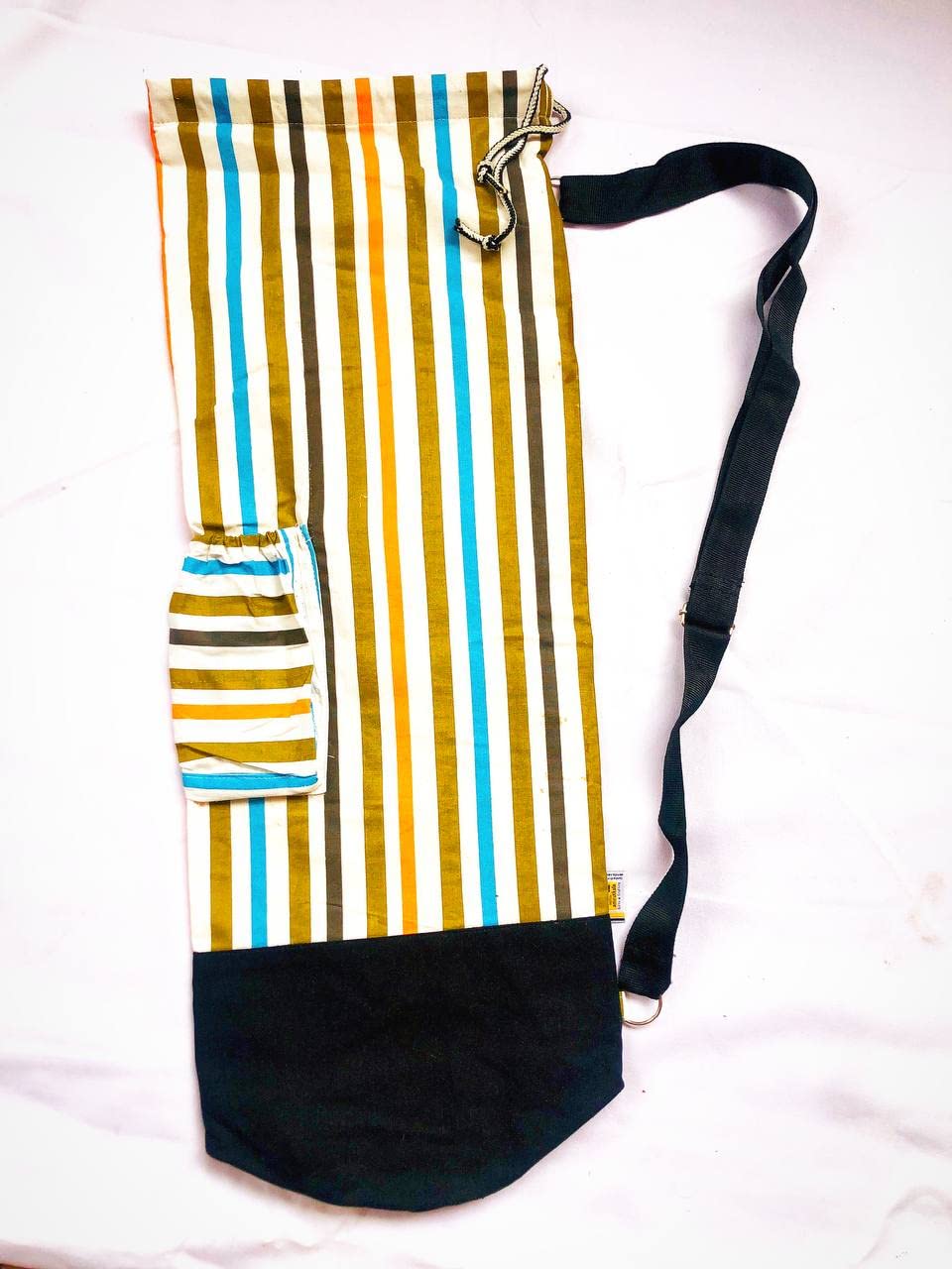 Amrutkala Cotton Yoga Mat Bag/Exercise Mat Cover (Multicolour)-image-4