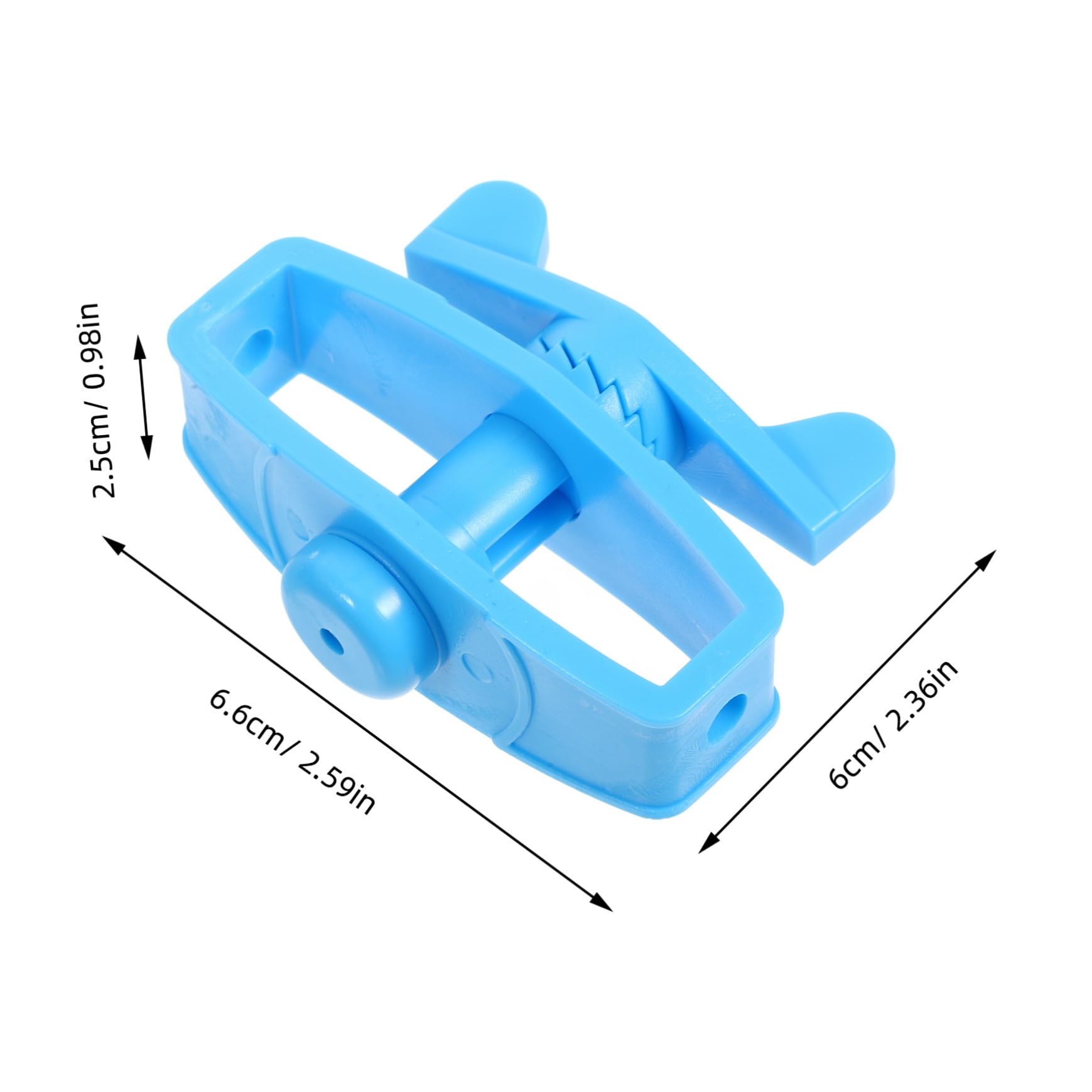 24 Pezzi Tenditori in Plastica per Recinzione Elettrica Blu, Accessori Facili da Installare Caratteristiche Stabili per Filo Recinzione Animali