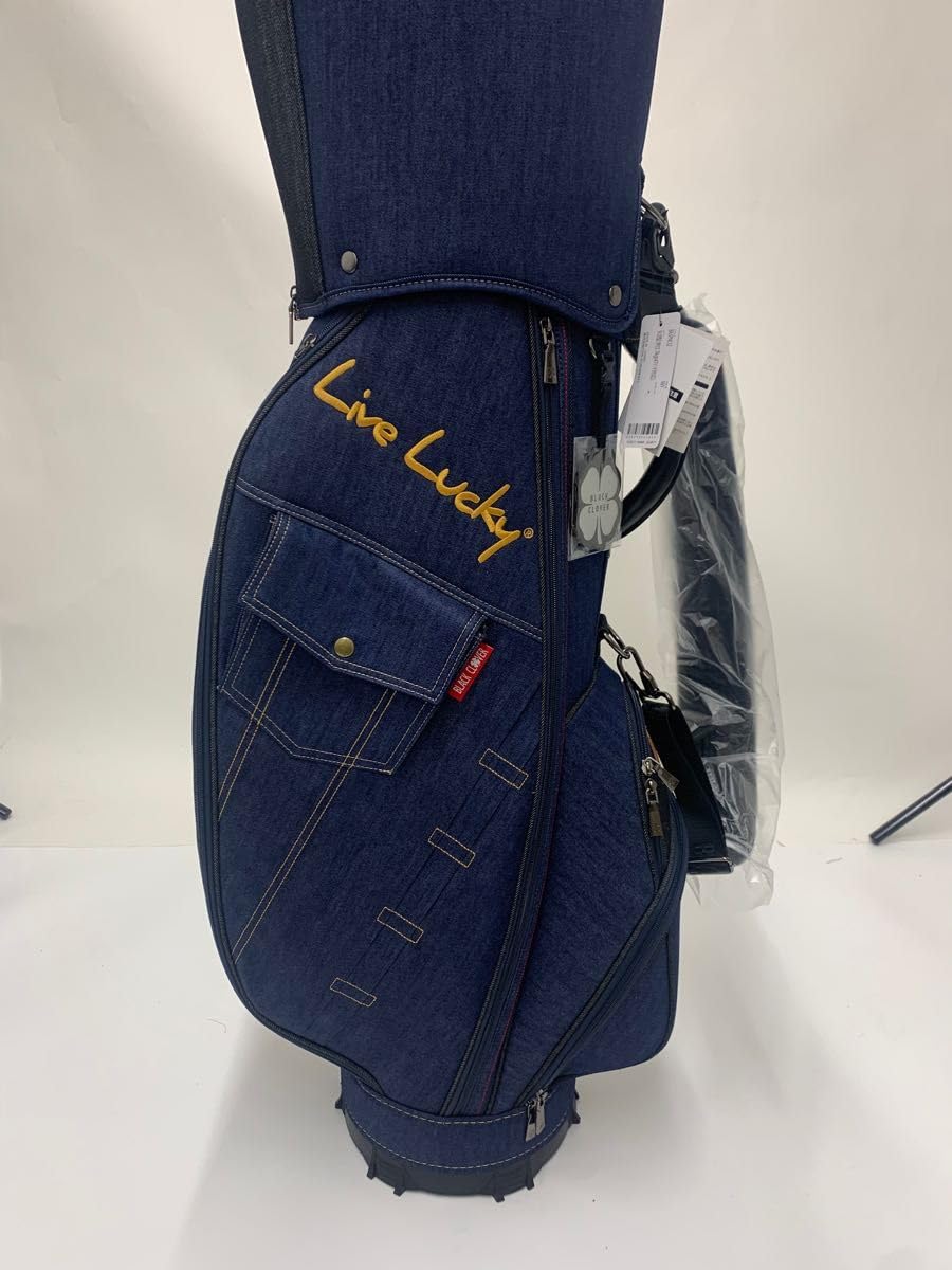 新品 ブラッククローバー デニムキャディバッグ ジージャンデザイン