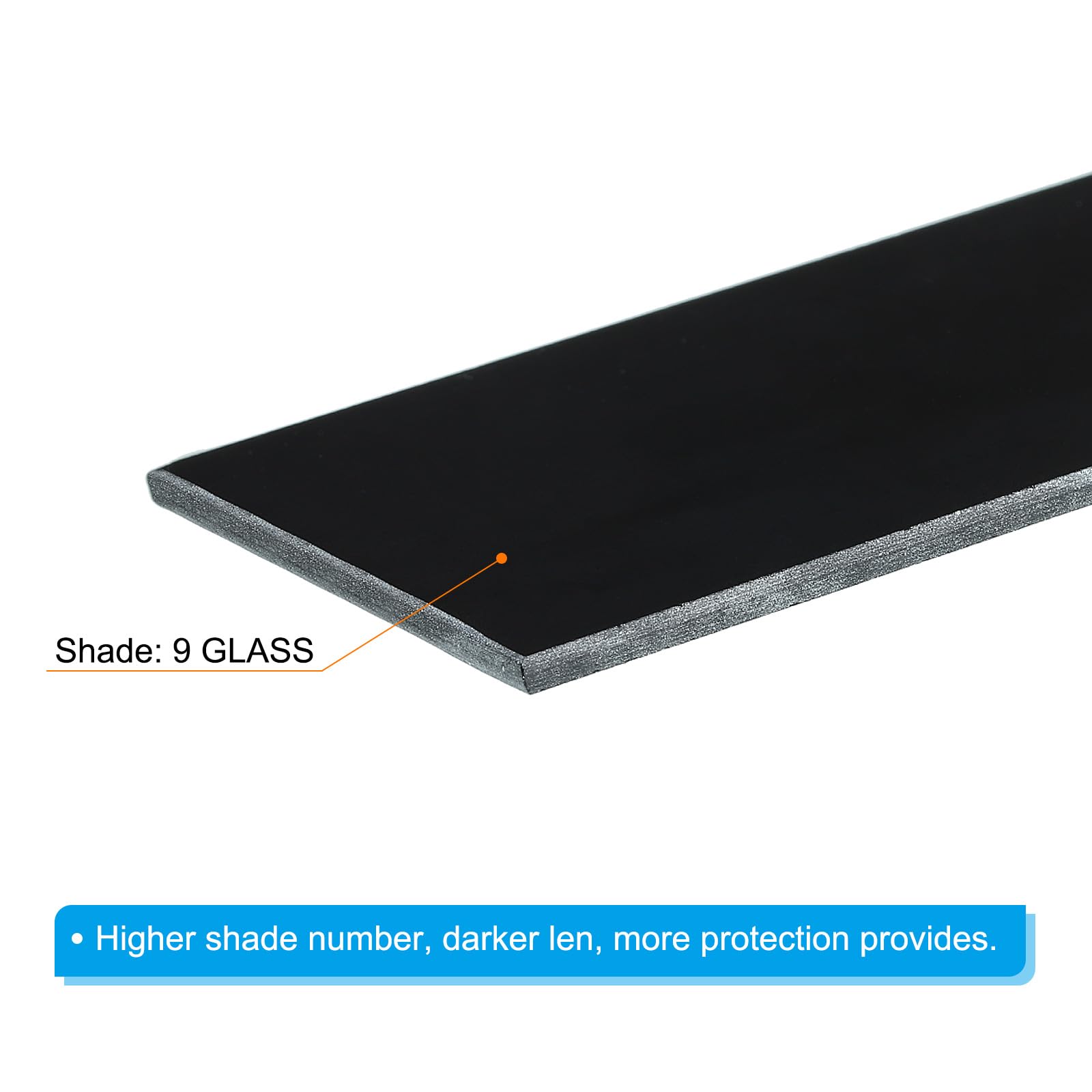 PATIKIL Welding Len Shade 9 Glass 4-1/4"x 2" - Image 4