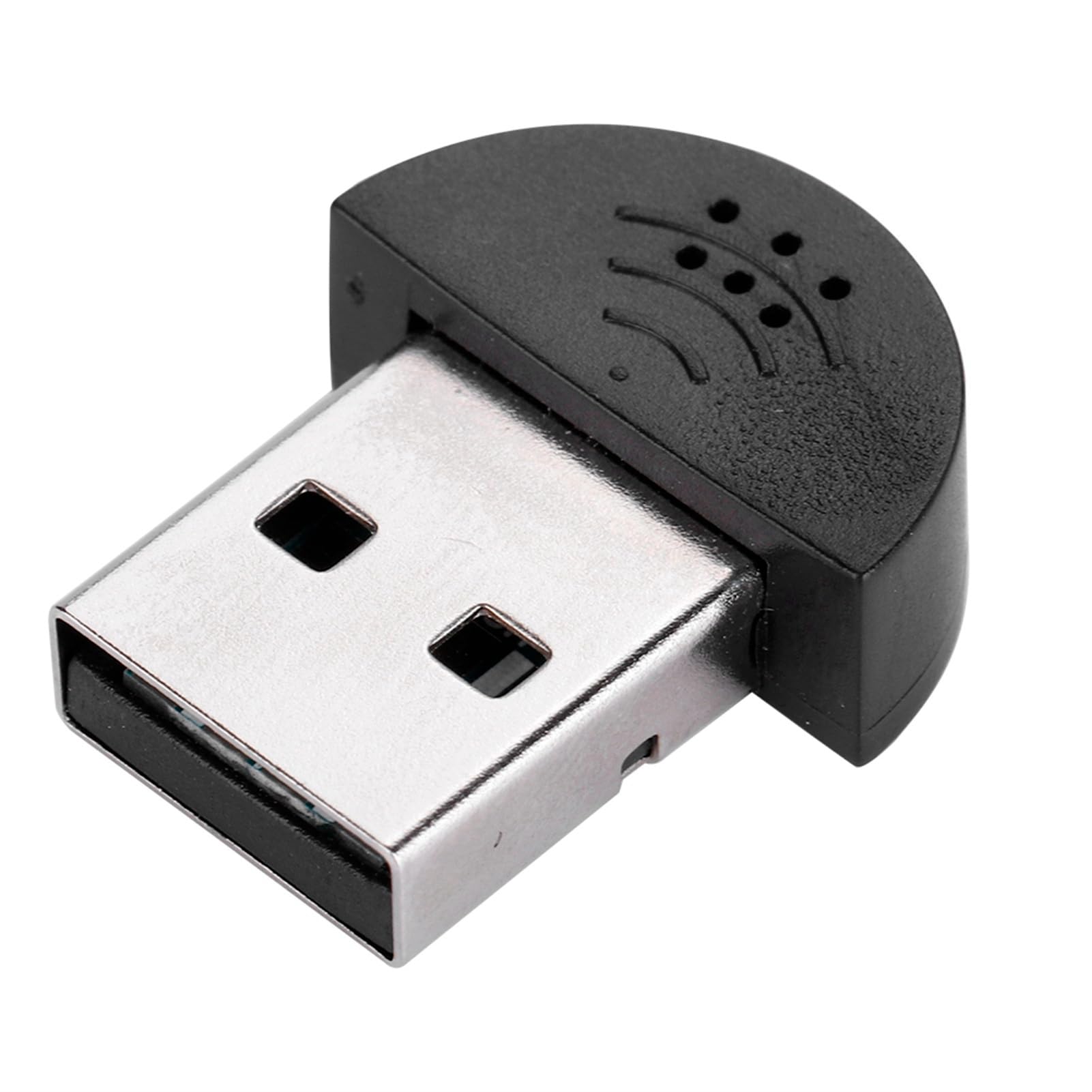 Super Mini USB Microphone for Computer Laptop Desktop PCs, Portable Studio Speech Microphone Recording Audio MIC Adapter(Black)-image-28