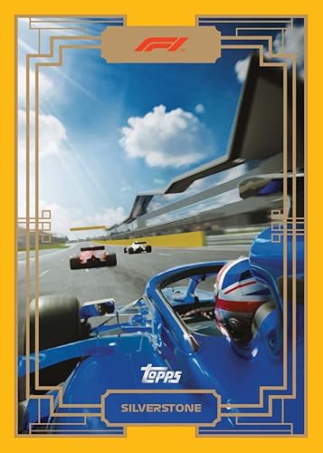 Miniatura 6 de 2022 Topps F1 Formula 1 Racing Hobby Box (20 Packs/8 Cards)
