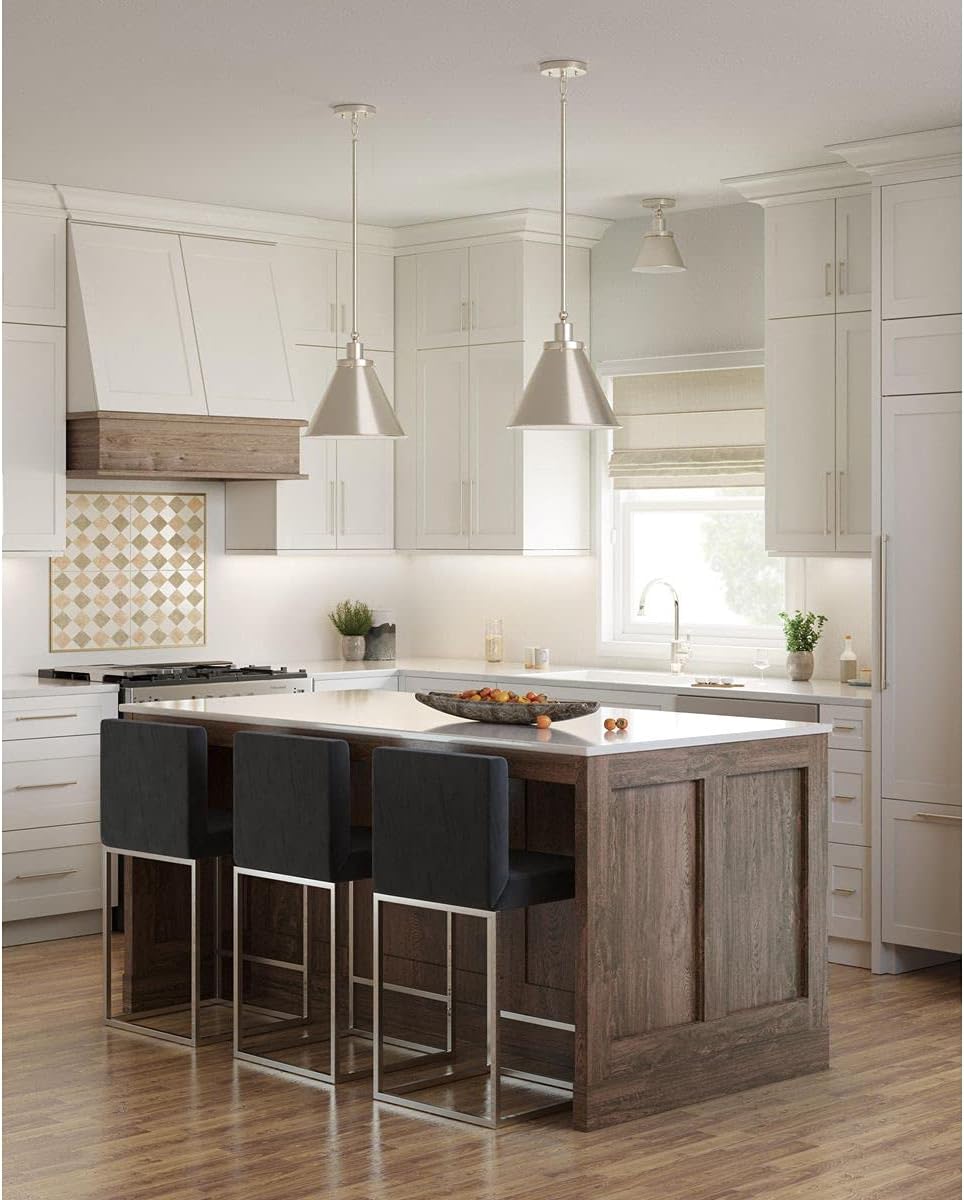 Progress Lighting P350199-163 Transitional One Light Flush Mount from Hinton Collection in Brass Finish, 10.00x8.25x8.25