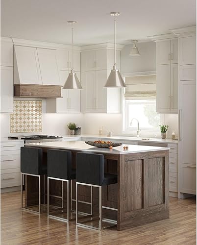 Miniatura 2 de Progress Lighting P350199-009 Montaje empotrado transicional de una luz de Hinton Collection en peltre, níquel, acabado plateado,