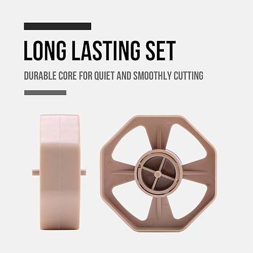 Miniatura 7 de Lichamp Soporte dispensador de cinta de escritorio con núcleo grande de 3 pulgadas para enmascarar, transferencia de calor, pintores, congelador,