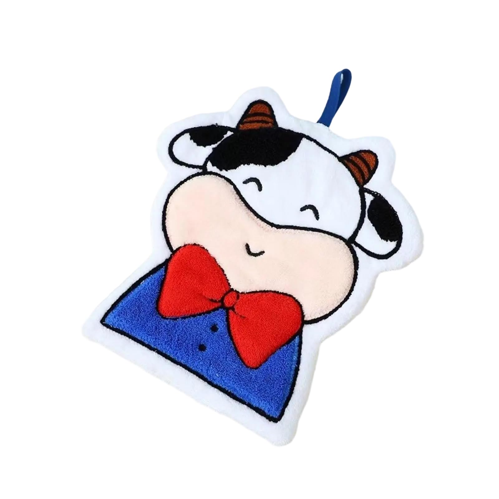 Cartoon Animal Hanging Towel From Fleece Soft And Absorbent For Home Kindergarten Fun Animal Print Towels