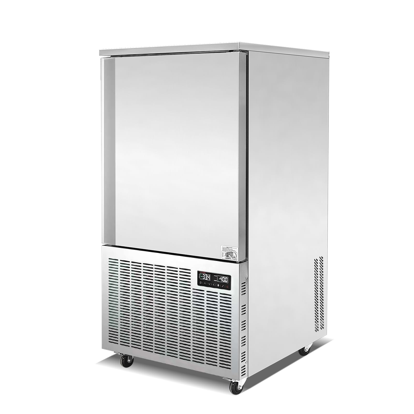 Wtecom Commercial 10 Trays Blast Chiller,Blast Chiller & Freezer, Chest Freezer,Batch Chiller for Hard ice Cream,Cakes,Chicken,Fish,Sushi Rice in Restaurant,Hotel,School on Fridge.com