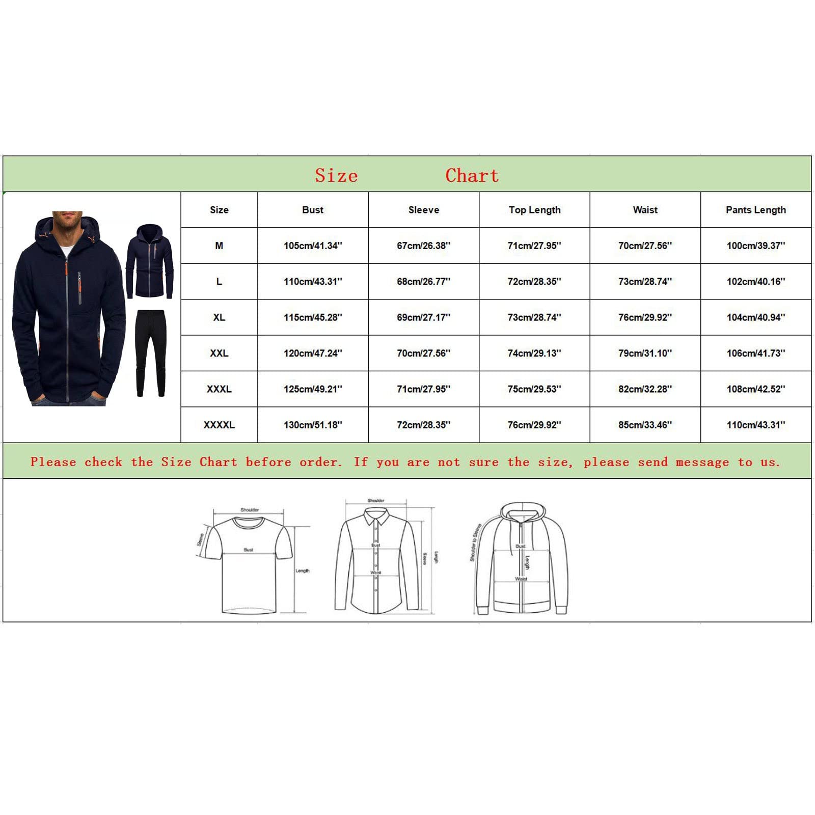 Chándal para hombre XL Chándal para hombre, traje de casa de un solo color, 2 piezas, traje de invierno acogedor para hombre, ropa de calle holgada, chándales de entrenamiento, traje de jogging para
