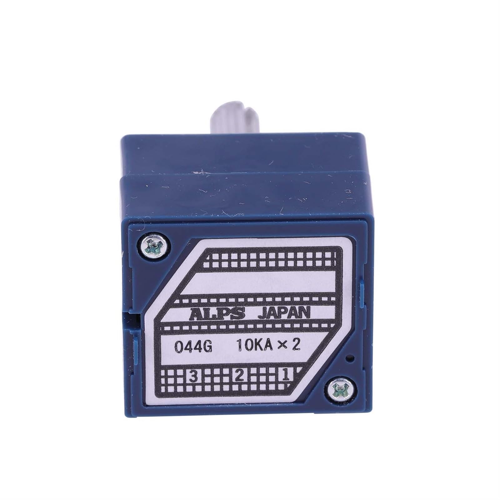 ALPS RK27 10KA 20KA 50KA 100KA 250KA atténuateur de potentiomètre de Volume stéréo 6mm arbre moleté ± 20% for ampli Audio Hifi CD (Size : 10K Ohm)