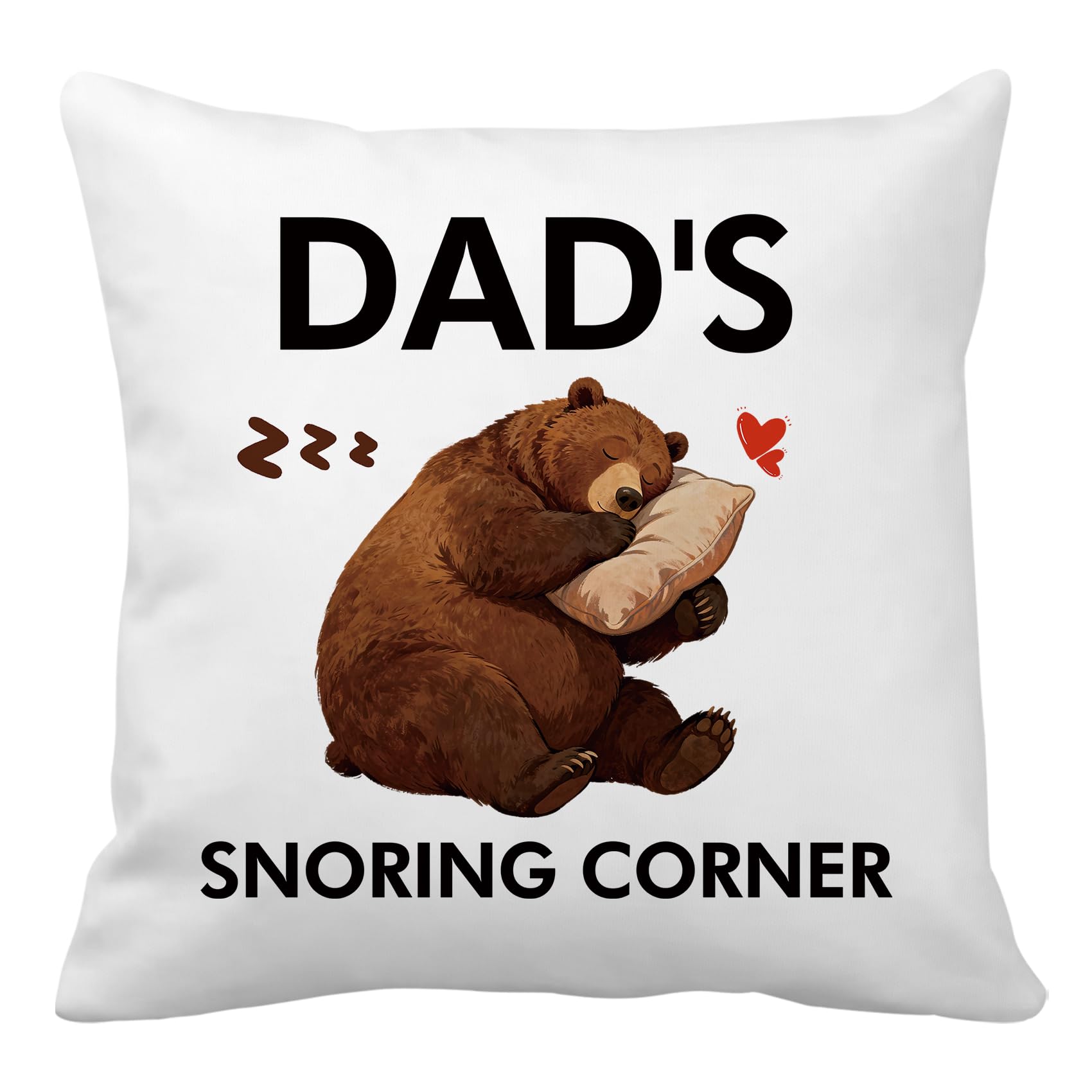 Nudoraw Dad Gifts for Dads Fathers Day Cushion Cover 45x45 Presents for Dads Gifts for Daddy Gift From Daughter Son Dads Birthday Gift for Father Papa Daddy Presents for Daddys Christmas Valentines