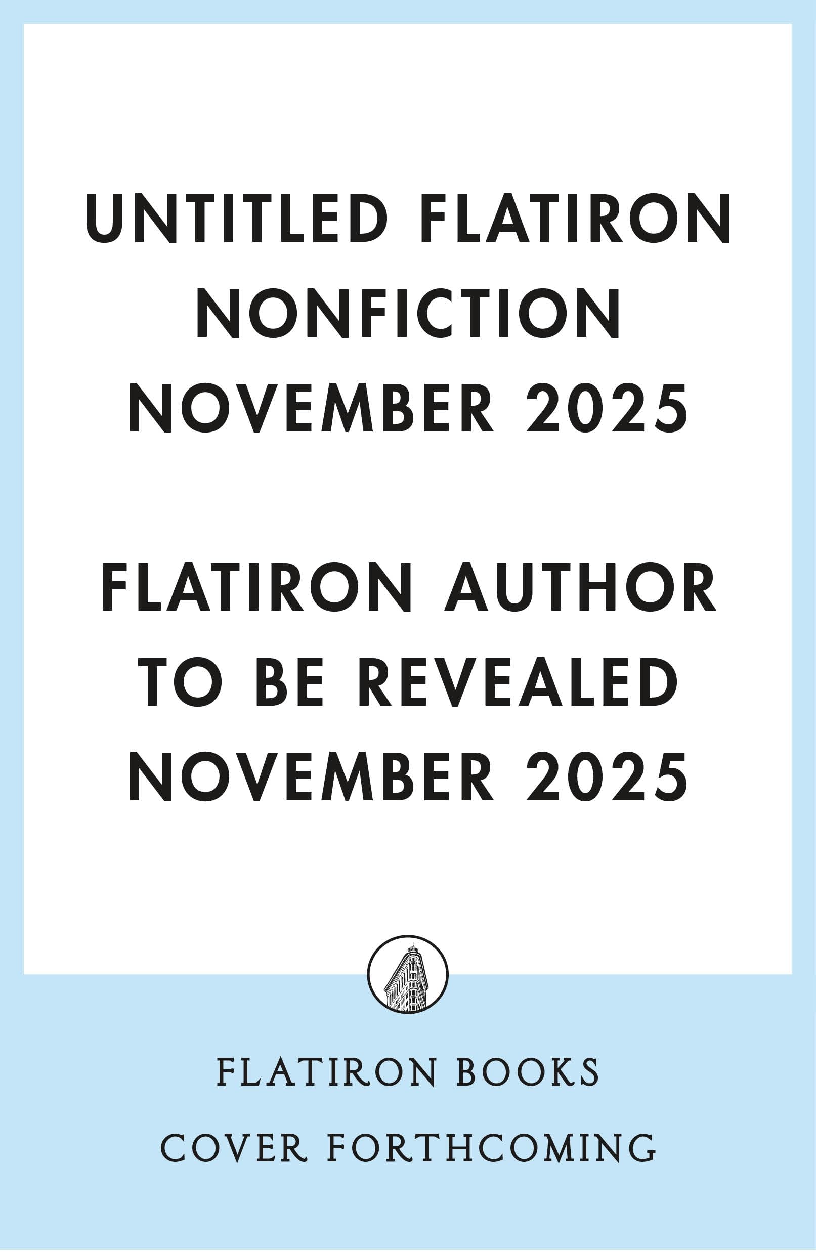 Untitled Flatiron Nonfiction November 2025