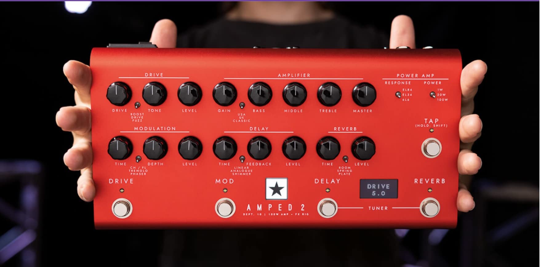 ギター Blackstar AMPED2 Blackstar Electric Guitar Power Amplifier (AMPED2) : Amazon.ca