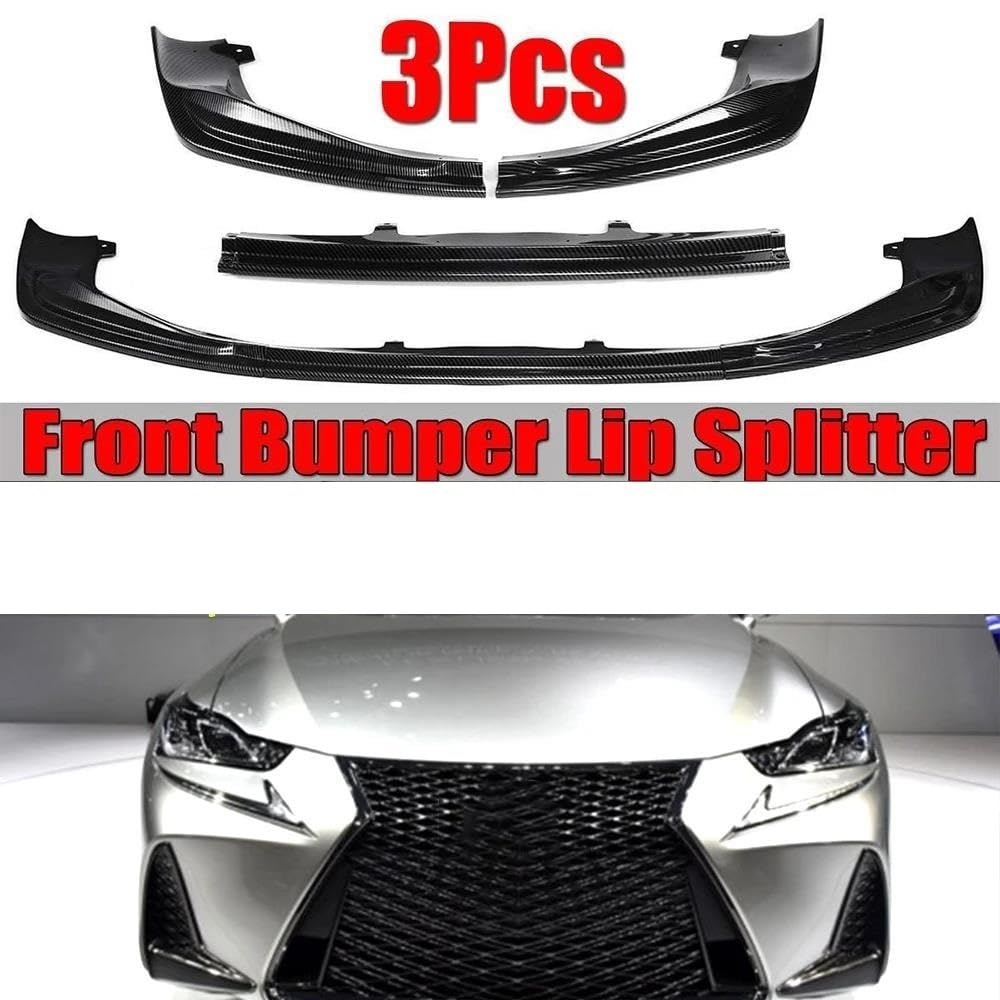レクサス専用 フロントバンパー 3個リップスプリッター ディフューザー ボディ レクサス専用 フロントバンパー 3個リップスプリッター ディフューザー