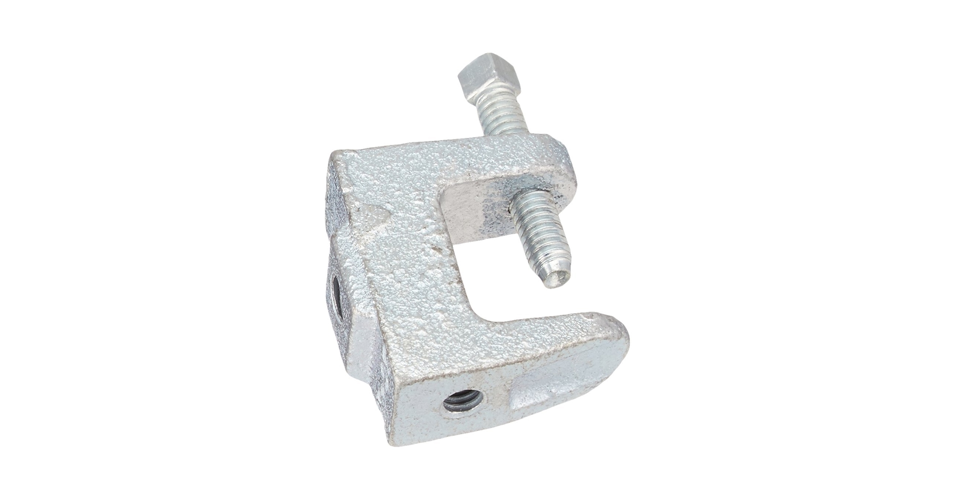 Morris 17486 Universal Beam Clamp, Malleable Iron, 1/4