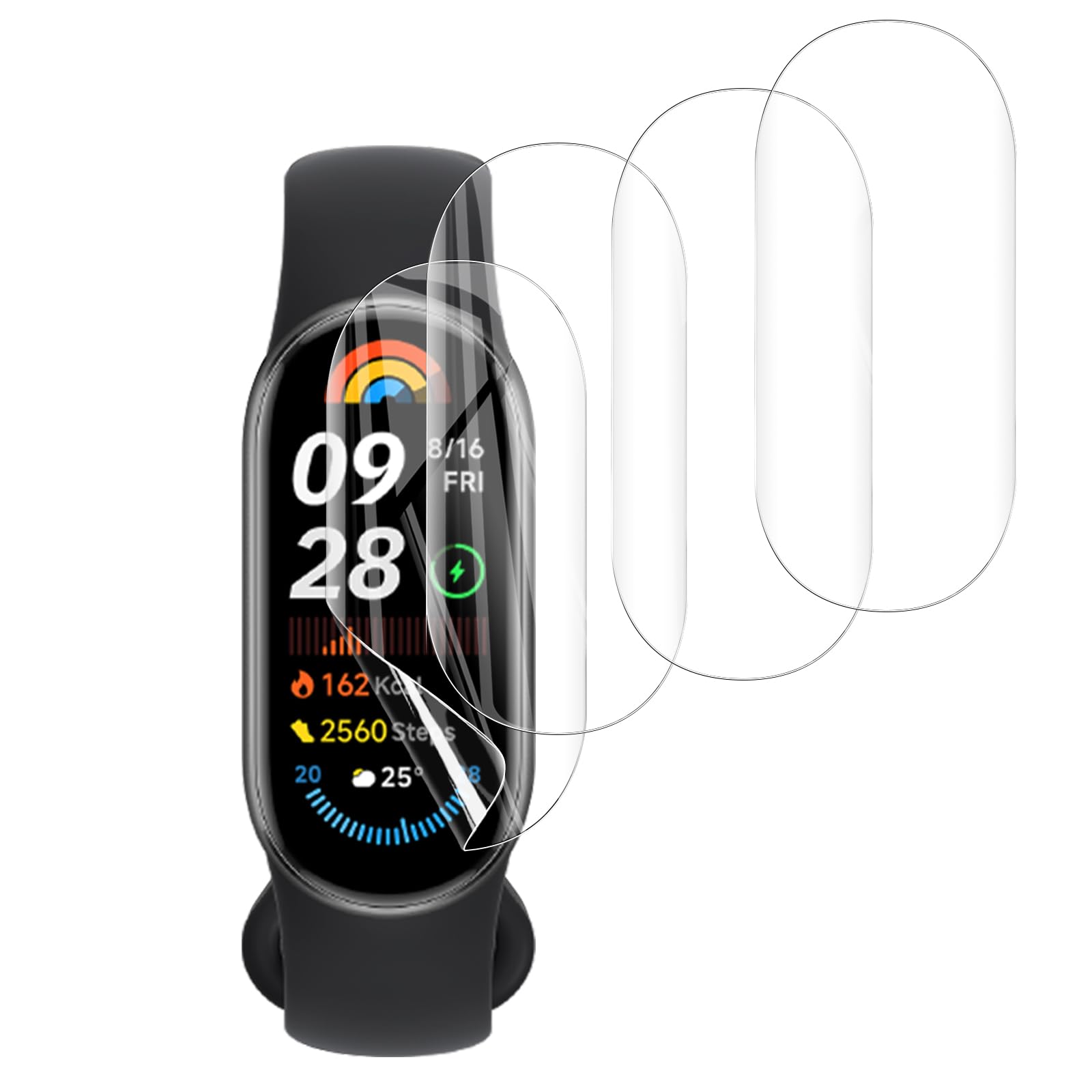 4 Pellicole Protettive Per Xiaomi Smart Band 10 - Anti Graffi E Bolle