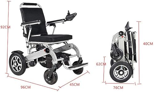 Miniatura 6 de NEOCHY Silla de ruedas portátil de moda, silla de ruedas eléctrica plegable con una silla de ruedas eléctrica ligera y fácil de transportar