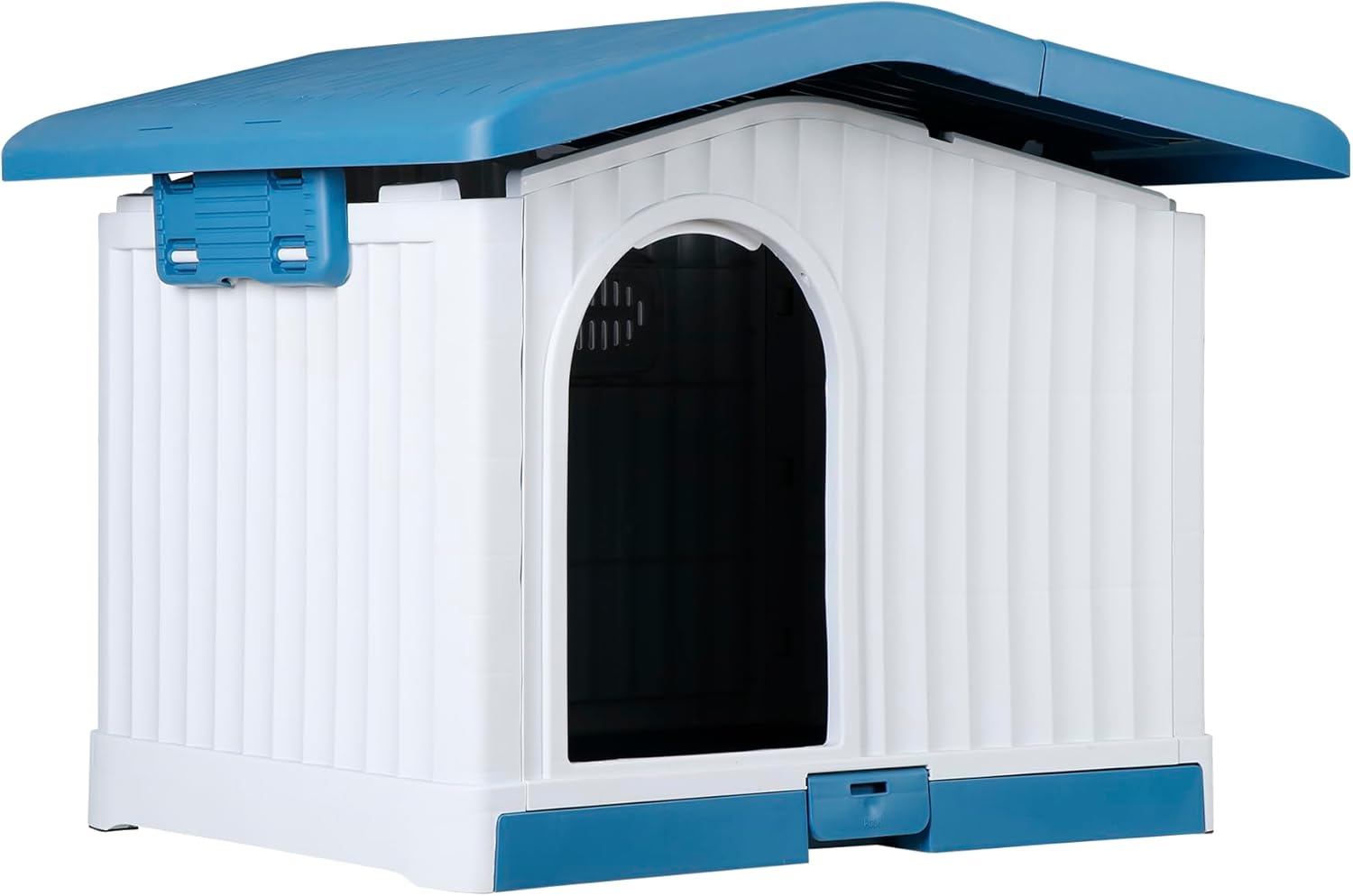 Ultimate Comfort: Review of the 34.6 Inch Sturdy Plastic Dog House for Happy Pets