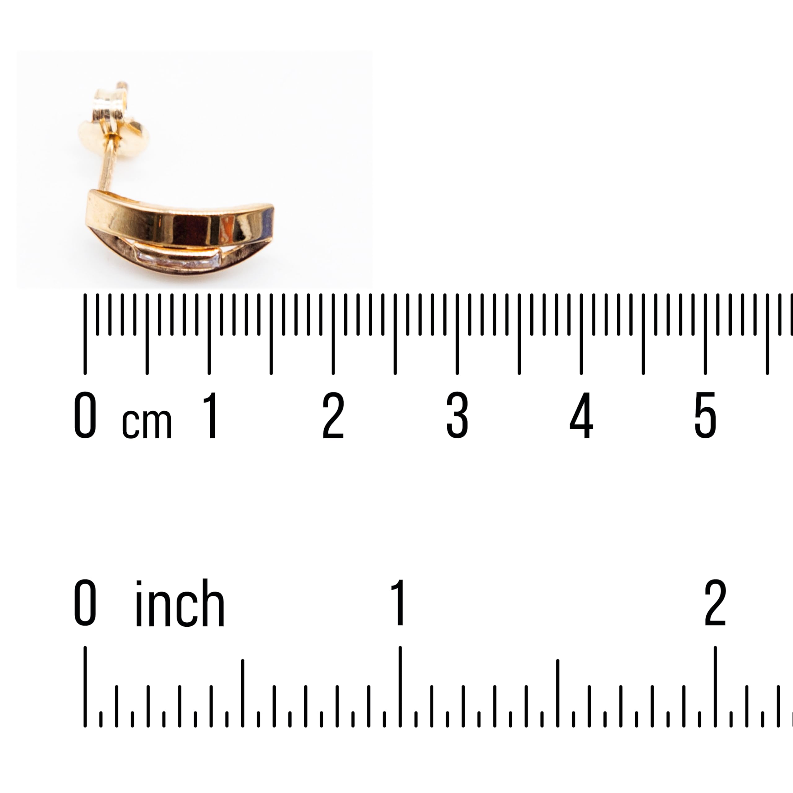Carissima Pendientes Oro amarillo de 9 quilates Óxido de circonio, Oro amarillo, Circonia cúbica de mujer