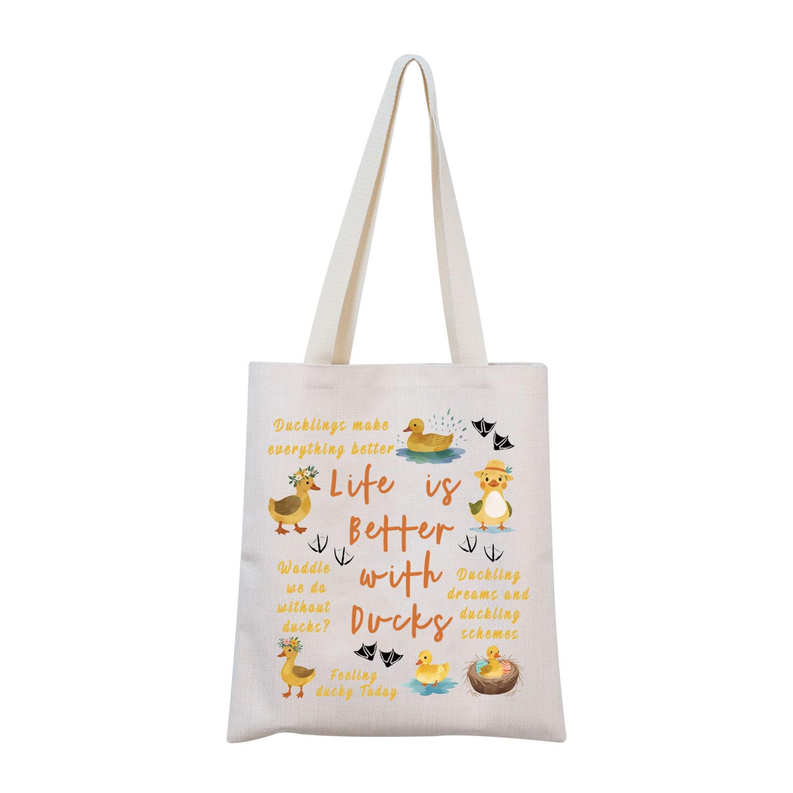 Funny Duck Gift Duck Life Tote Bag Duck Lover Gift Duck Owner Gift Duck Mom Gift Duck Farmer Gift