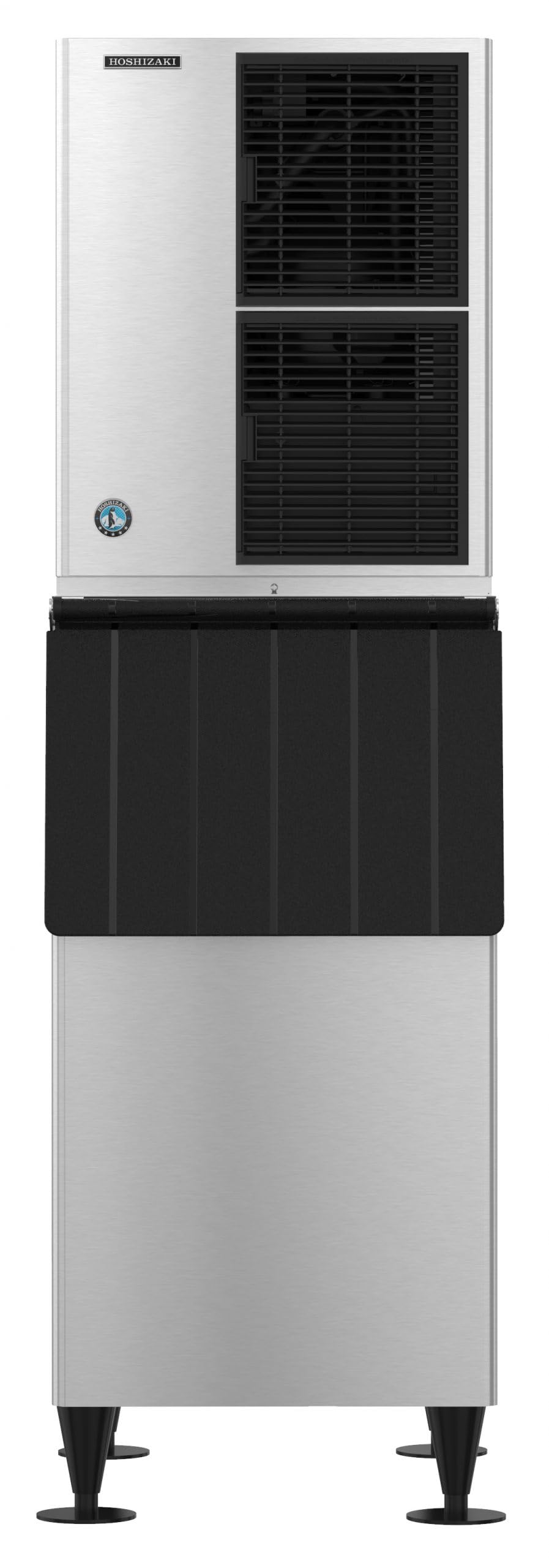 Hoshizaki Km-520maj 22-Inch Air-Cooled Modular Crescent Ice Machine Maker, 556 Lbs/Day, Stainless Steel, 115v, Nsf on Fridge.com - View 3