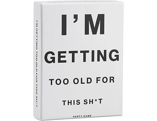 Best You're Getting Old Card Game: Memory Workouts for Seniors