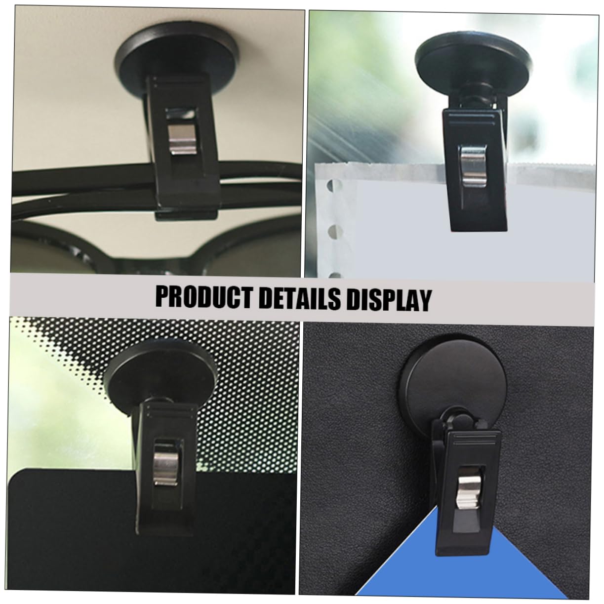 Lot De 2 Pinces De Support De Levage De Capot Pour Hayon De Voiture, Outil De Retenue Pour Hayon Et Coffre Noir 94982657