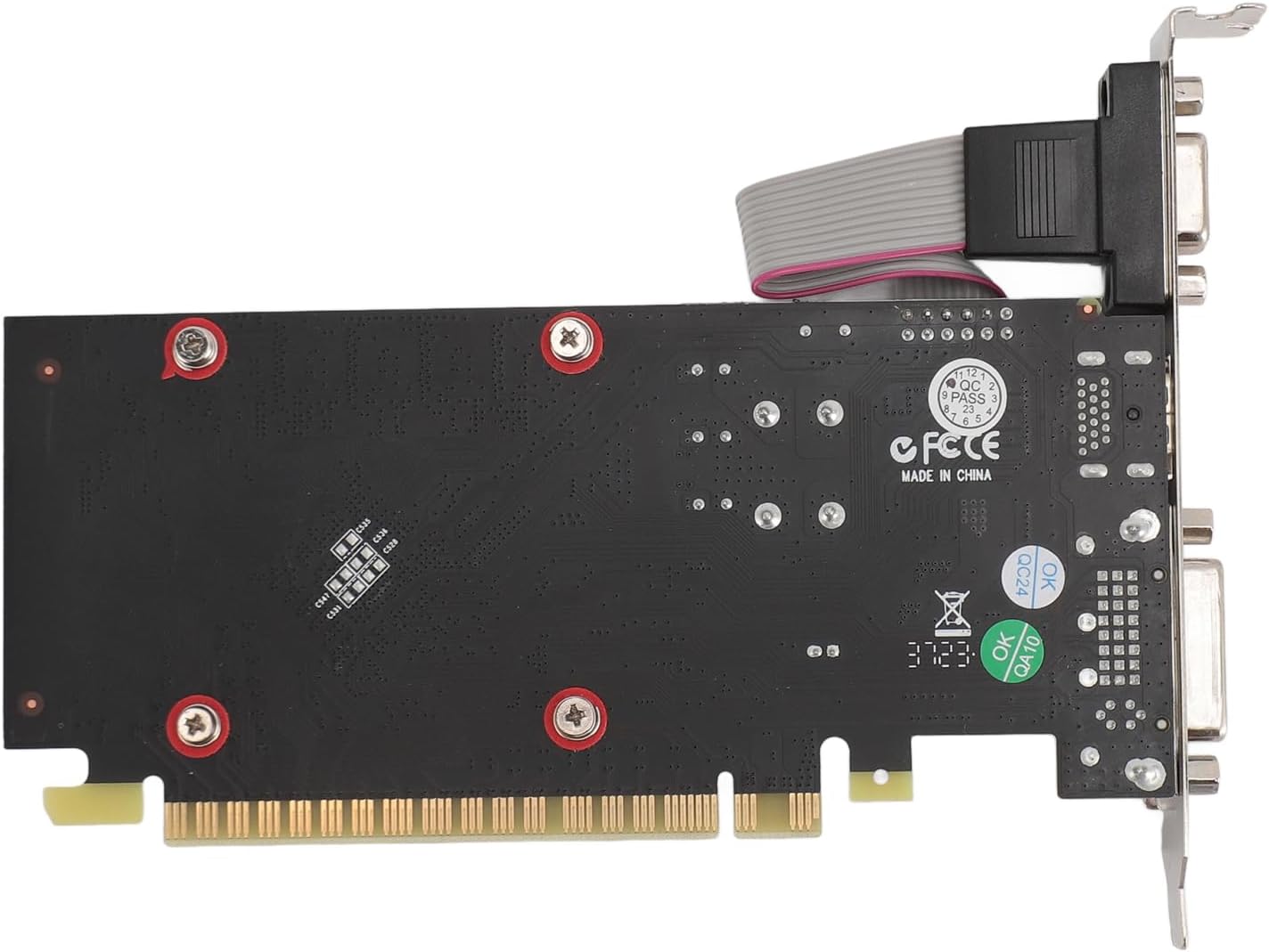 Zunate GT210 1GB DDR3 Graphics Card, 2560x1600 Resolution, DVI/VGA/HDMI Outputs, PCI Express with Built-in Fan, for Office and Gaming