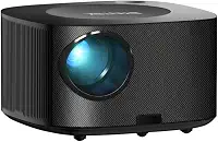 BYINTEK Projetor Portátil Android WiFi,X30 Mini Projetor automatic obstacle avoidance,Full HD 900 ANSI com Suporte 4K,Autofoco,Áudio Dolby e Correção de Tela,Ideal para Cinema em Casa,Filmes e Jogos