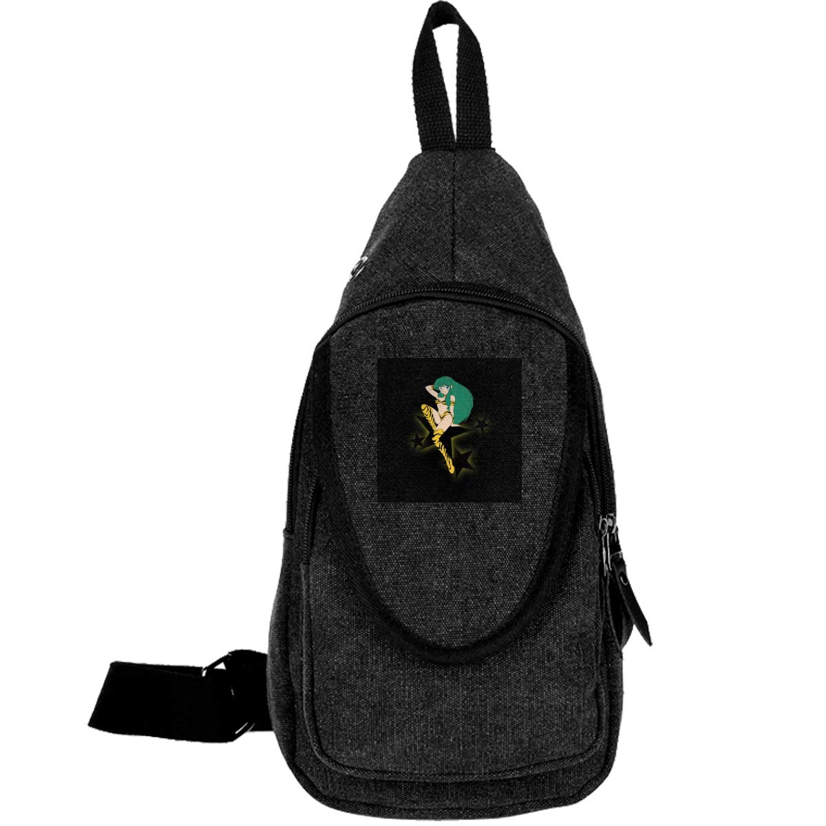AHISHNF Urusei Yatsura Lum Invader Star Pose Traveling Chest Bags For Men&Women Multipurpose Casual Daypack Hiking Shoulder Bag