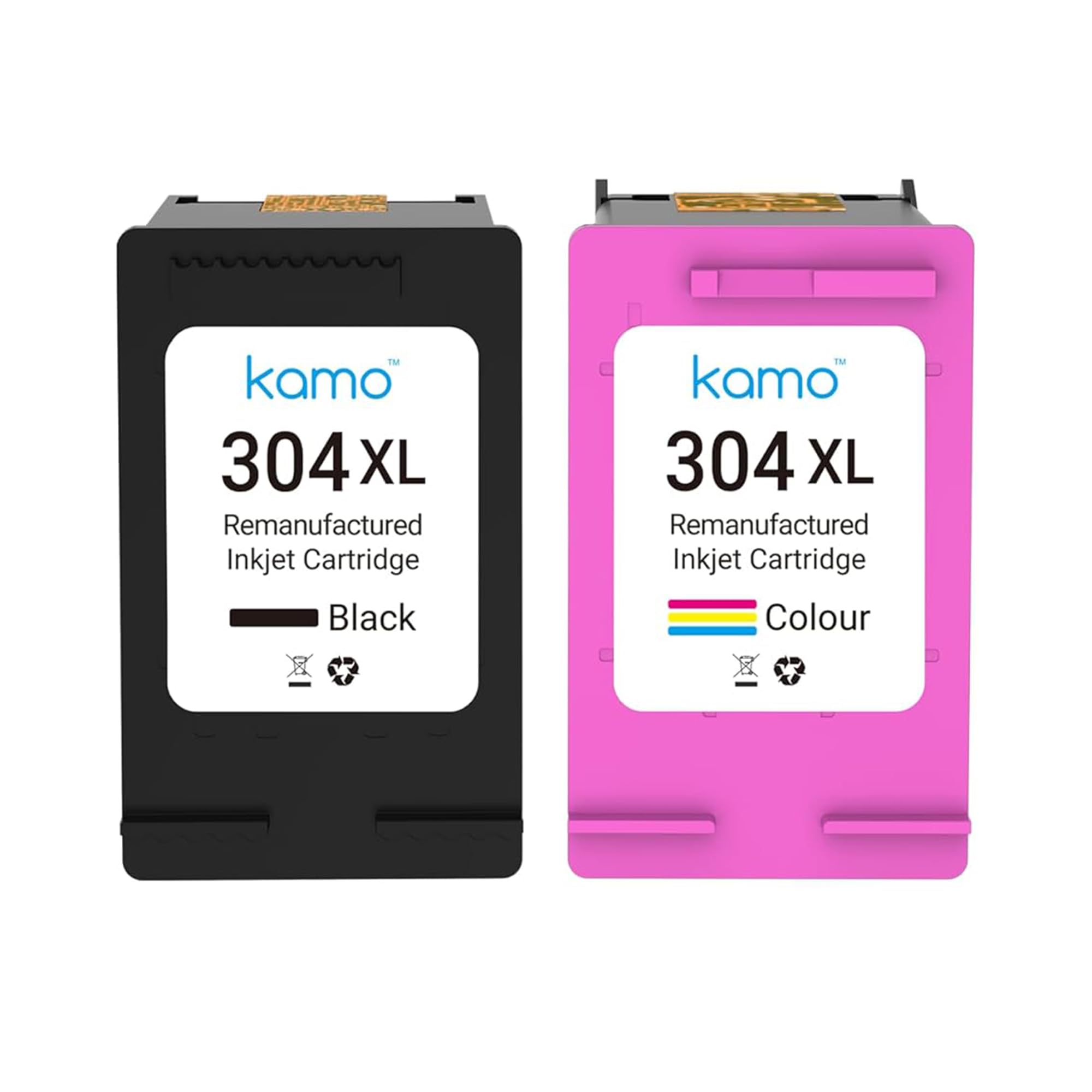 kamo Wkłady atramentowe 304XL kompatybilne z HP 304 XL