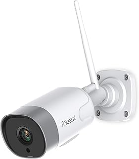 faleemi WiFi Outdoor Camera, 1080P Home WiFi Camera with Night Vision, Motion Detection, 2-Way Audio, IP66 Waterproof, SD Card Slot and Cloud Storage, Compatible with Android/iOS