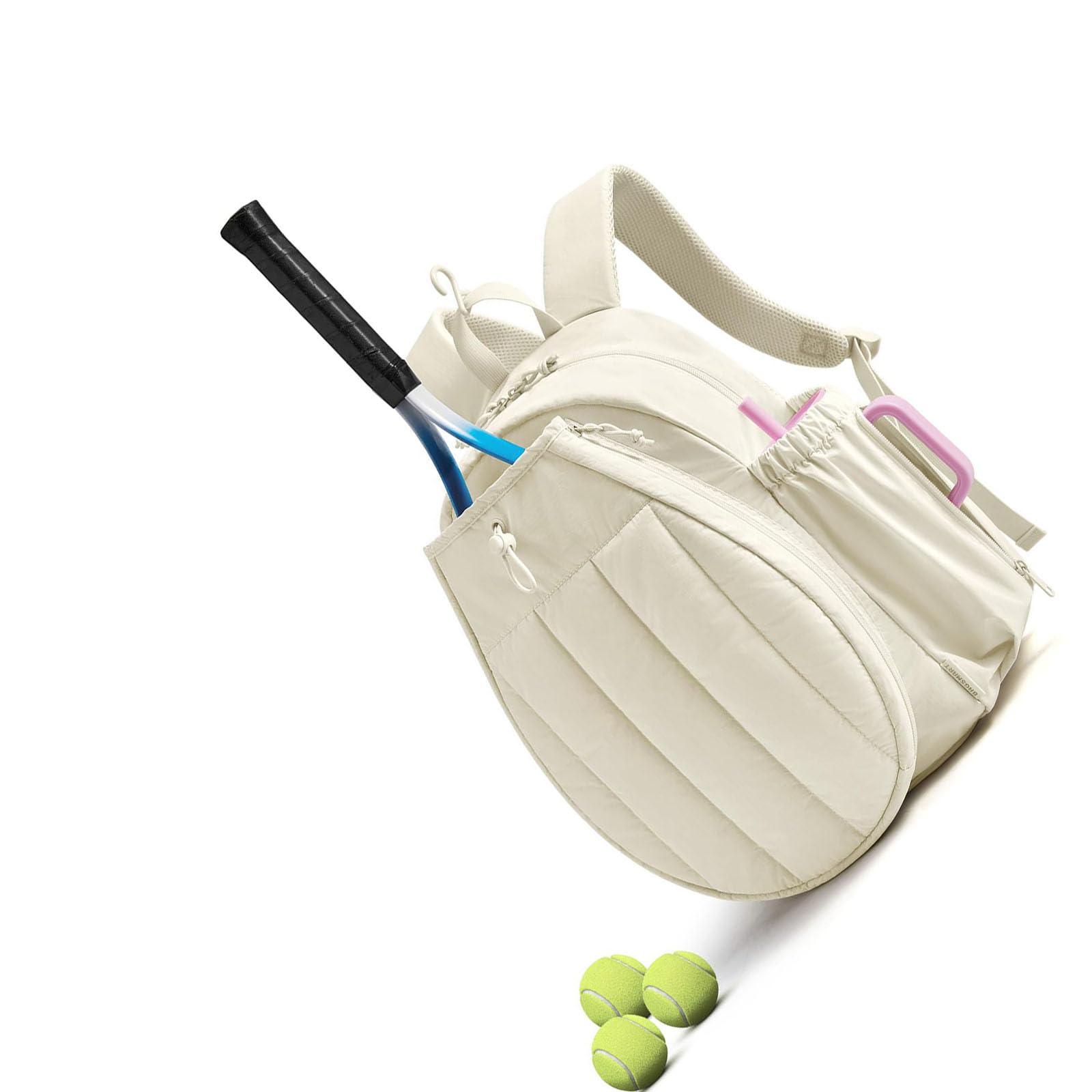 Zaino organizzato per accessori sportivi con porta scarpe separato e scomparti bagnati e asciutti per uno stile di vita attivo. Zaino sportivo compatto
