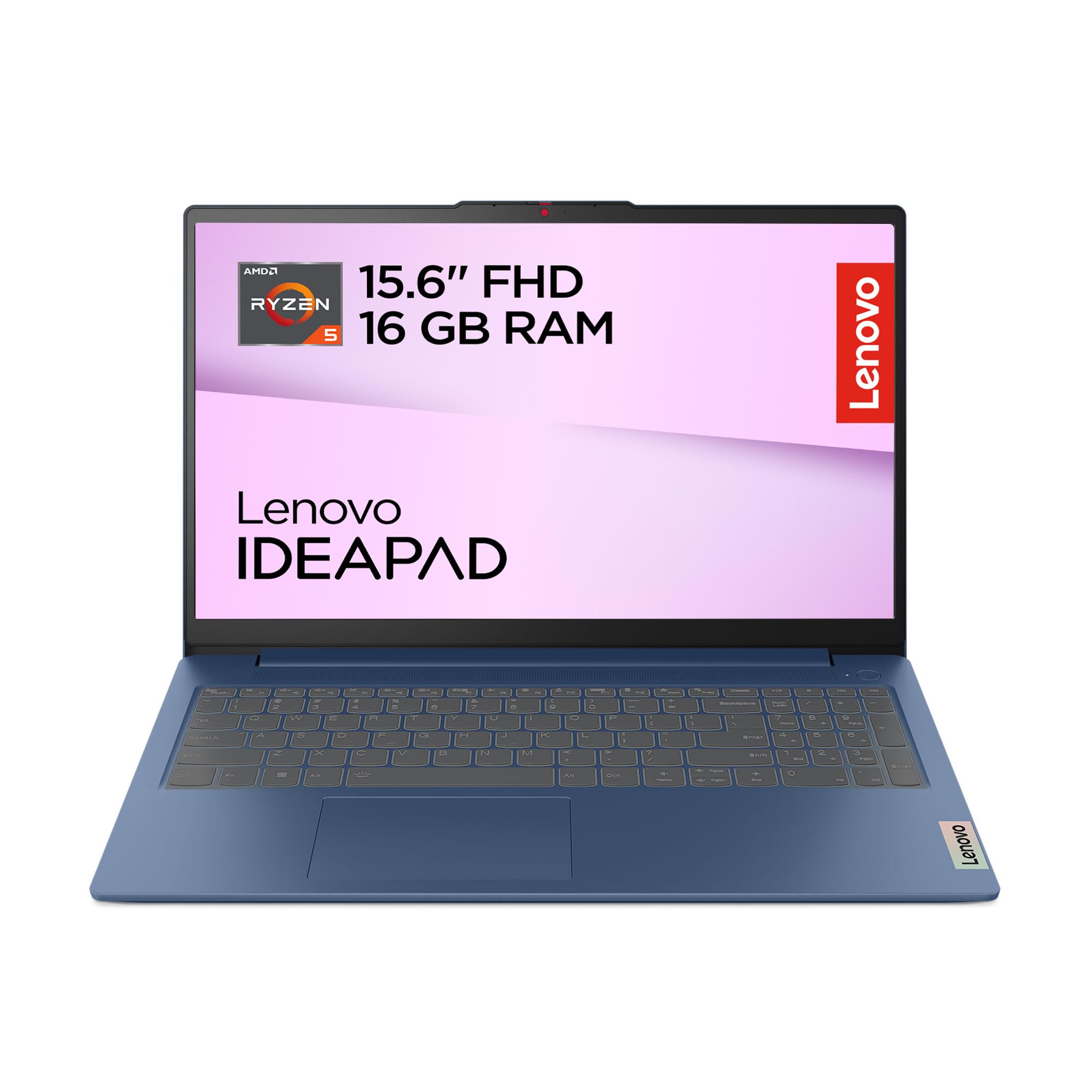 Lenovo IdeaPad Slim 3 Notebook 15,6” FHD (1920x1080), AMD Ryzen 5 7520U, RAM 16GB, 512GB SSD, Grafica Integrata, WiFi 6, Windows 11 Home - Stone Blue