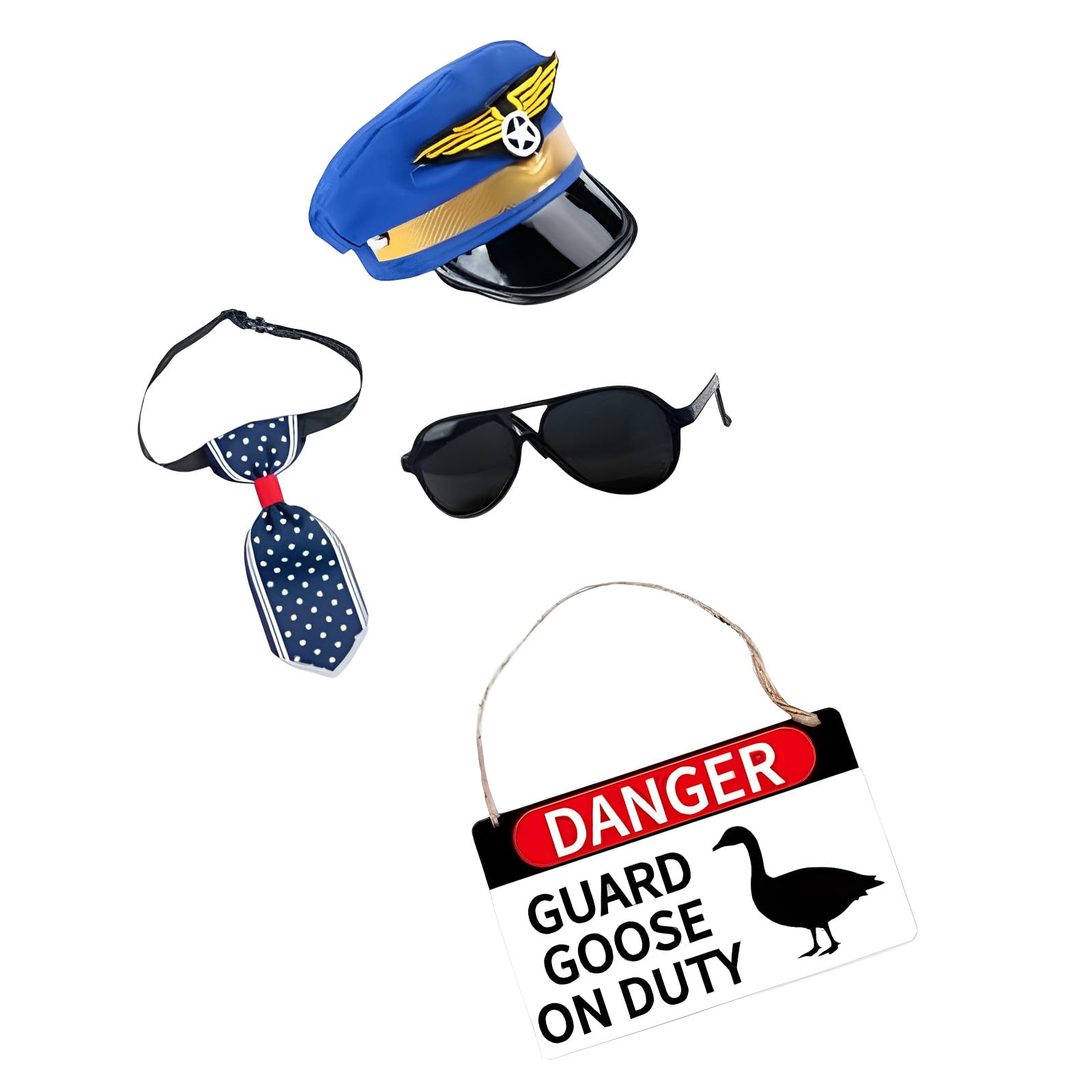our fave Amusing Warning Geese Costume for Yard Decor with Polyester Fabric Outdoor Geese Decoration