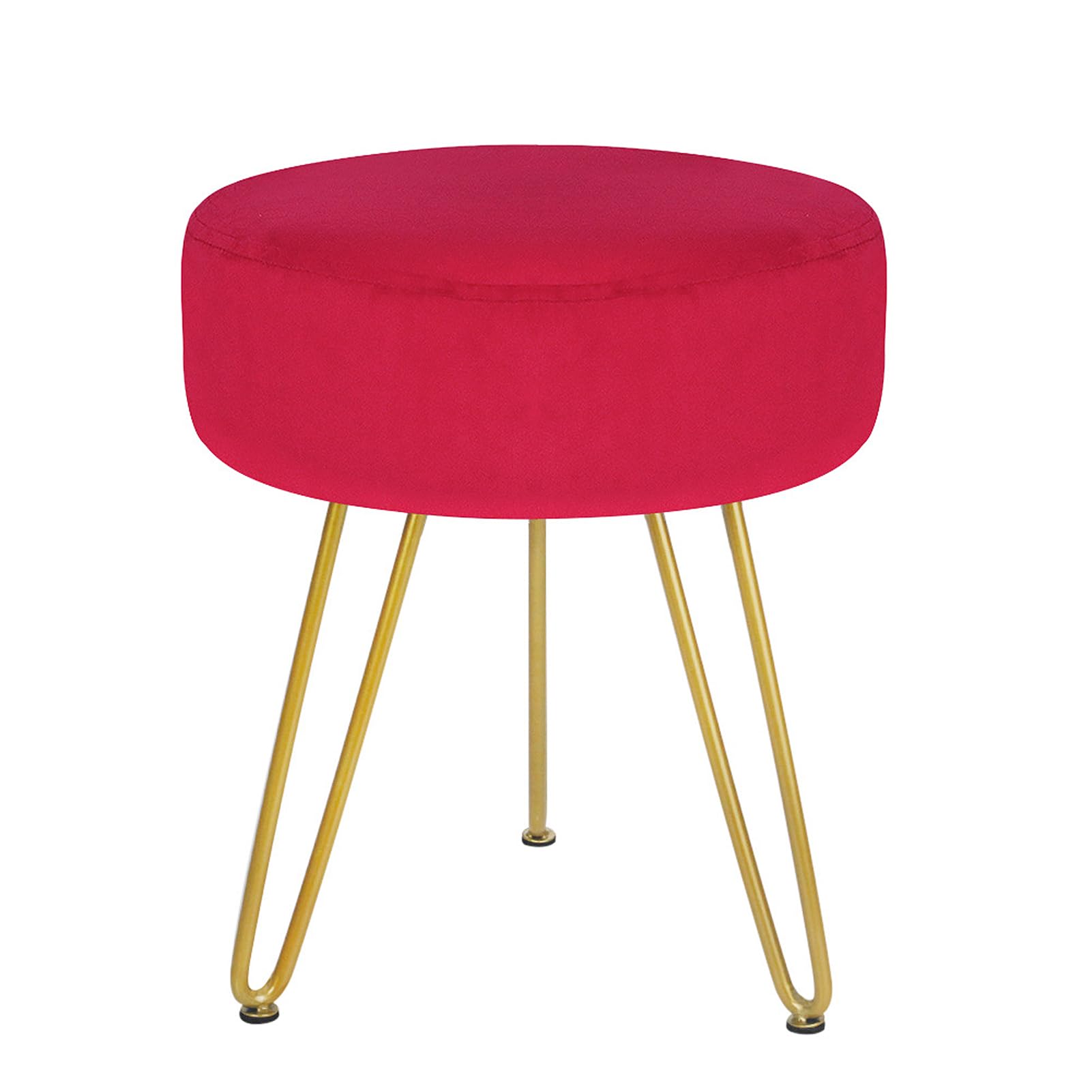 Tabouret repose-pieds en velours de qualité supérieure Slish Vani