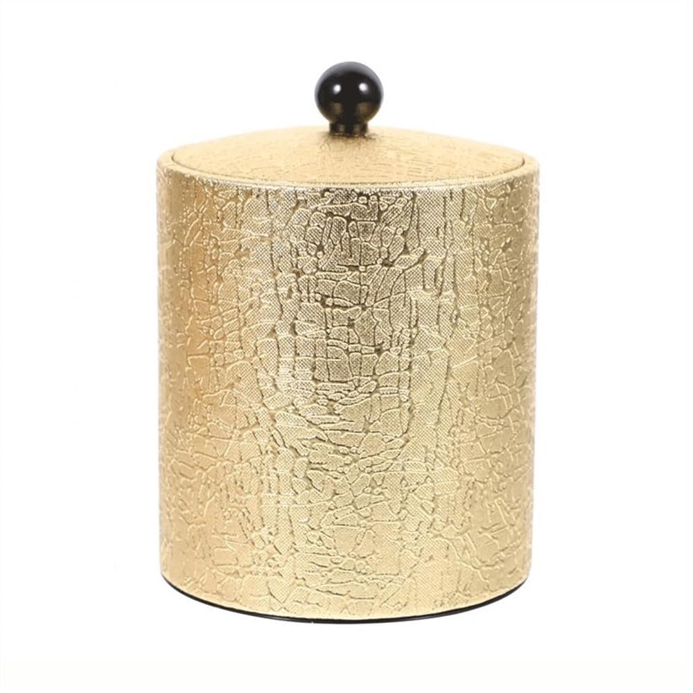 Cubitera de hielo aislada con tapa, forro de acero inoxidable de 1.2 litros, enfriador de vino duradero con pinzas adicionales para fiestas